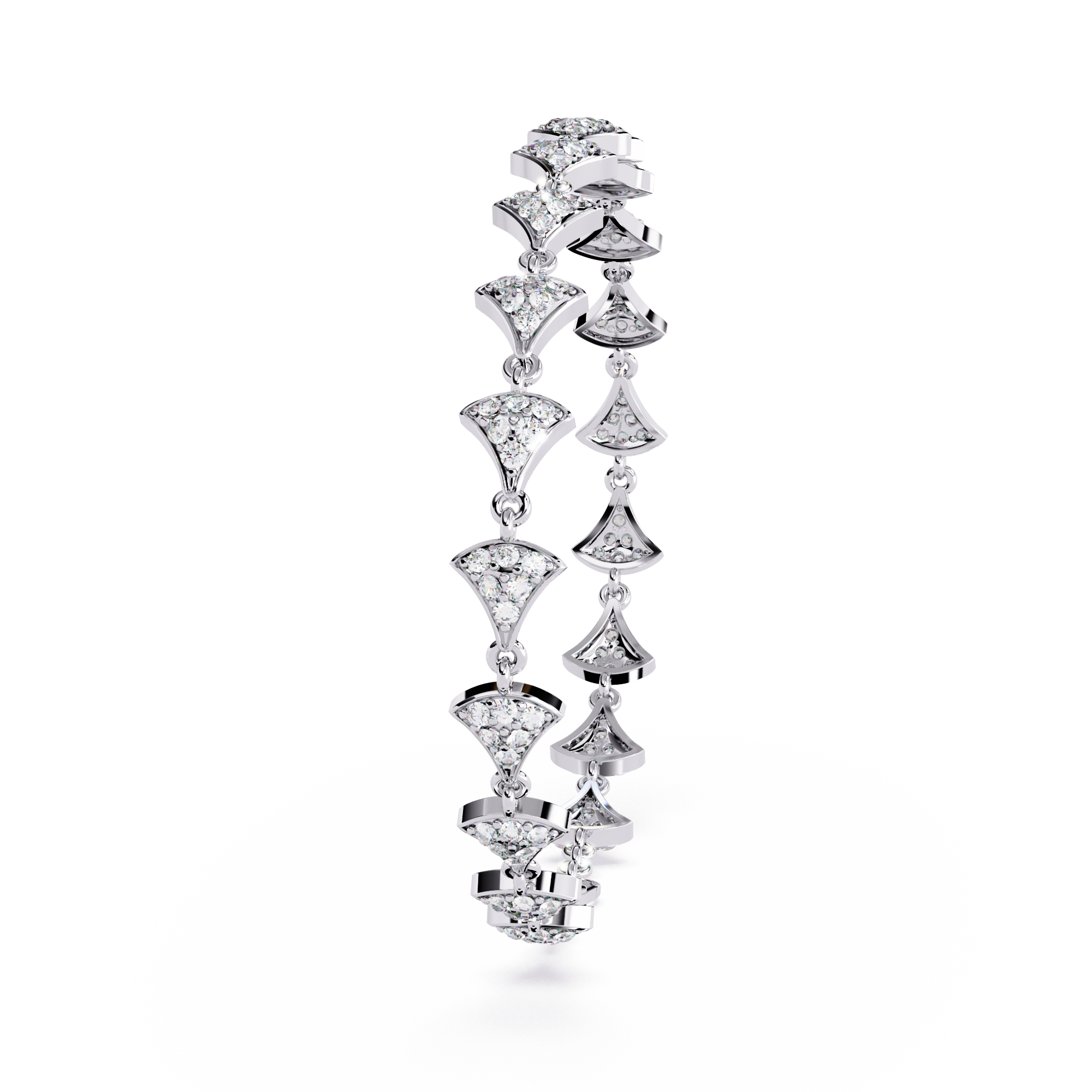 Buy Modern Lab Grown Diamond Tennis Bracelet