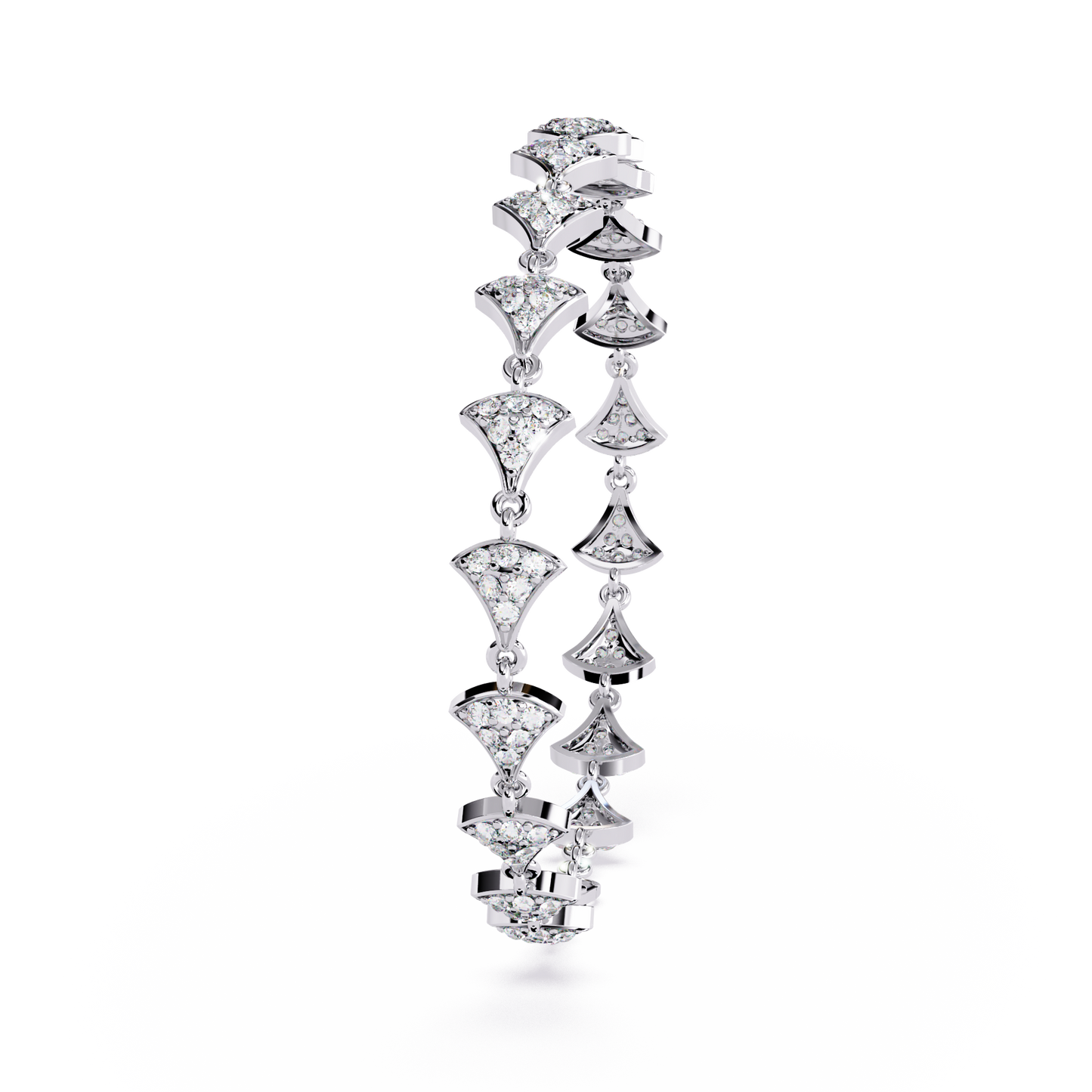 Buy Modern Lab Grown Diamond Tennis Bracelet