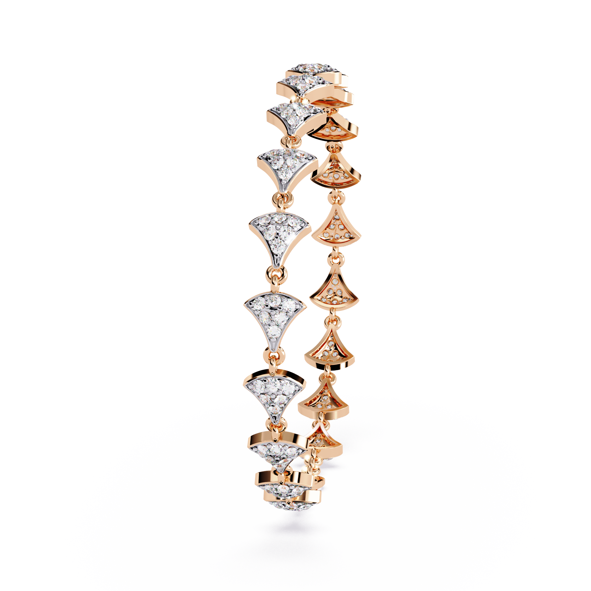 Buy Modern Lab Grown Diamond Tennis Bracelet