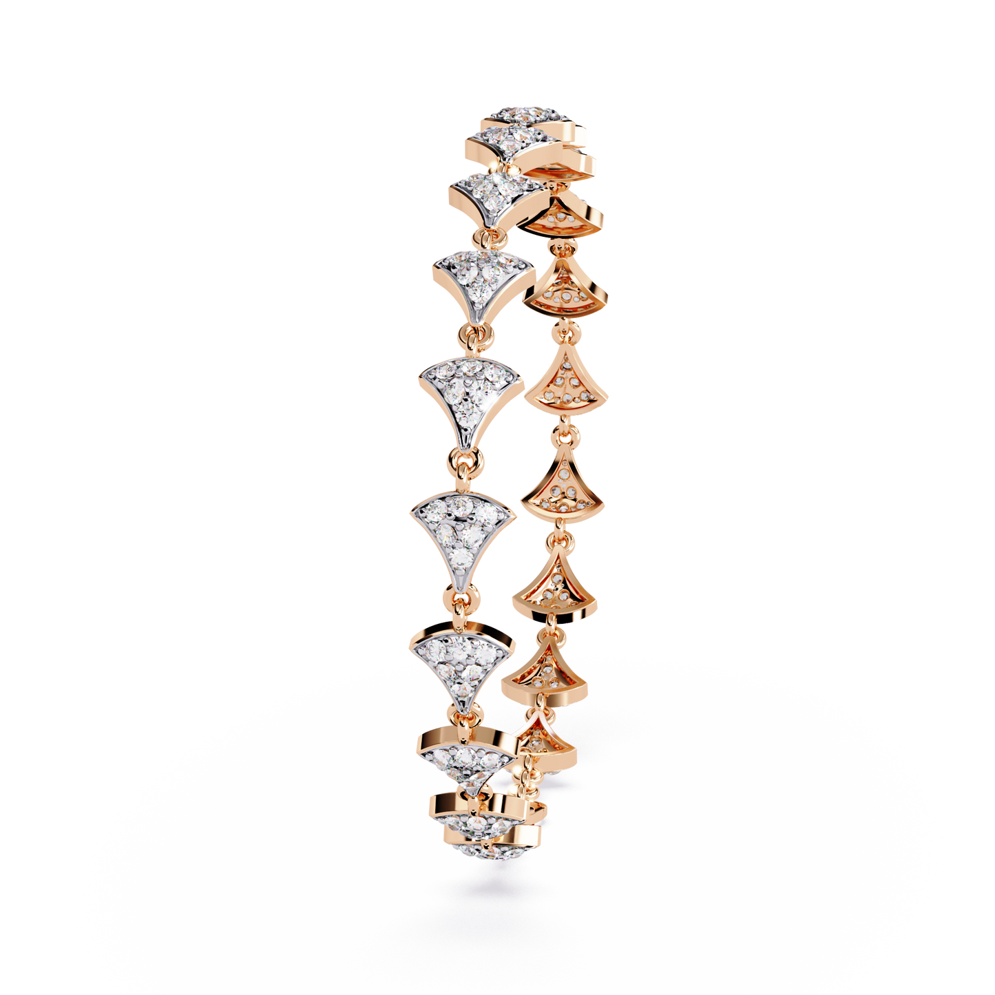 Buy Modern Lab Grown Diamond Tennis Bracelet