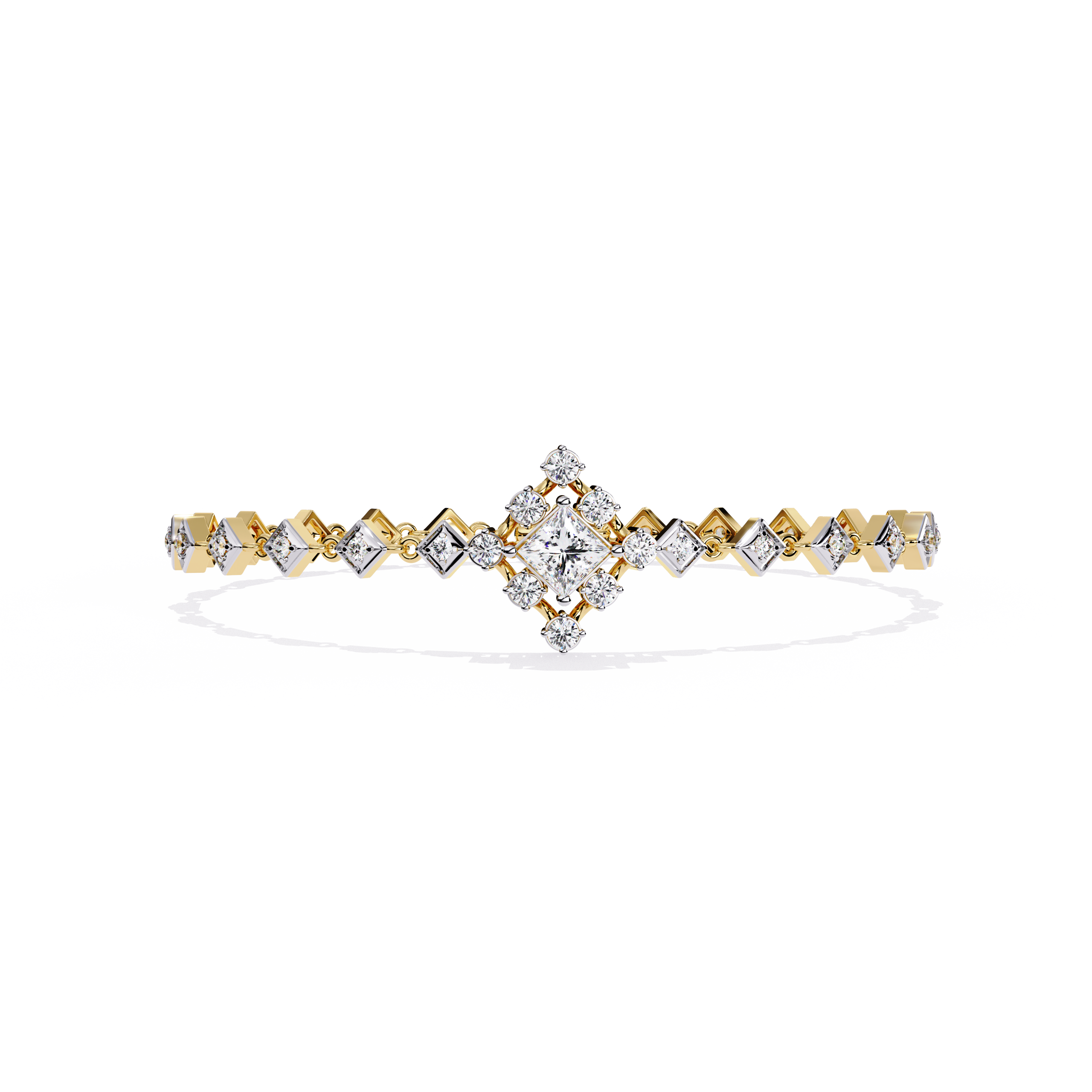 Delicate Diamond Chain Bracelet
