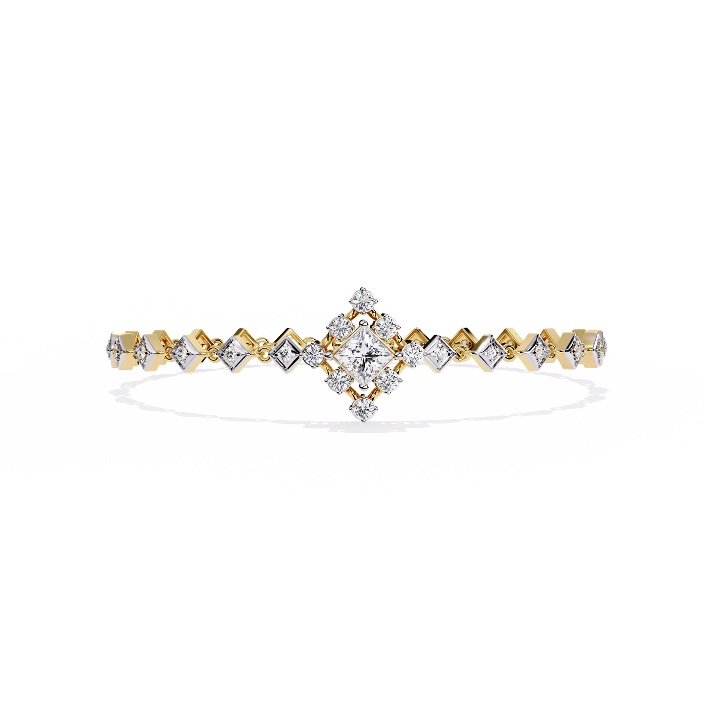 Delicate Diamond Chain Bracelet