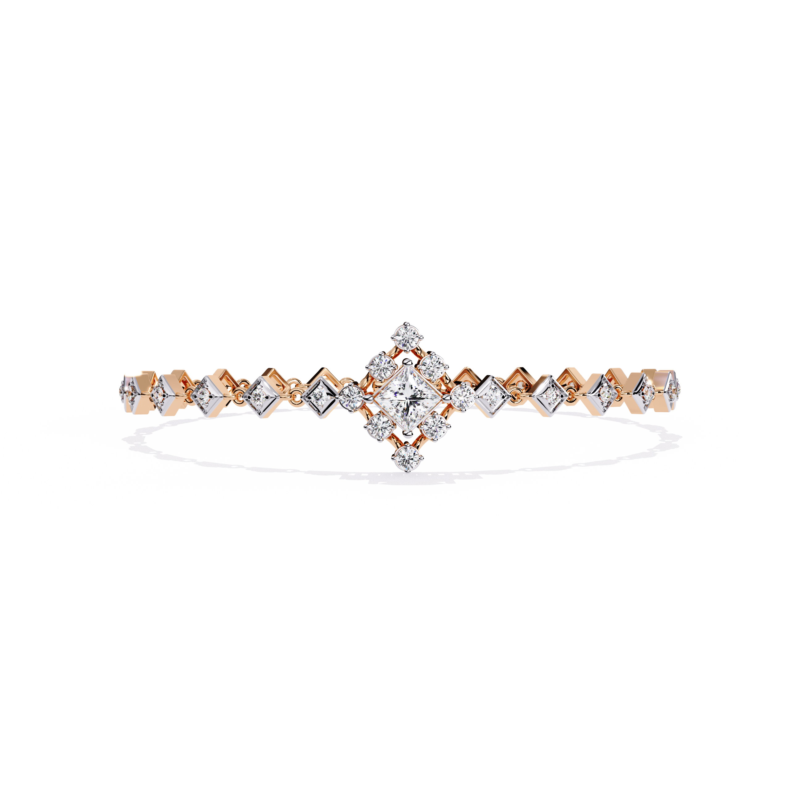 Delicate Diamond Chain Bracelet