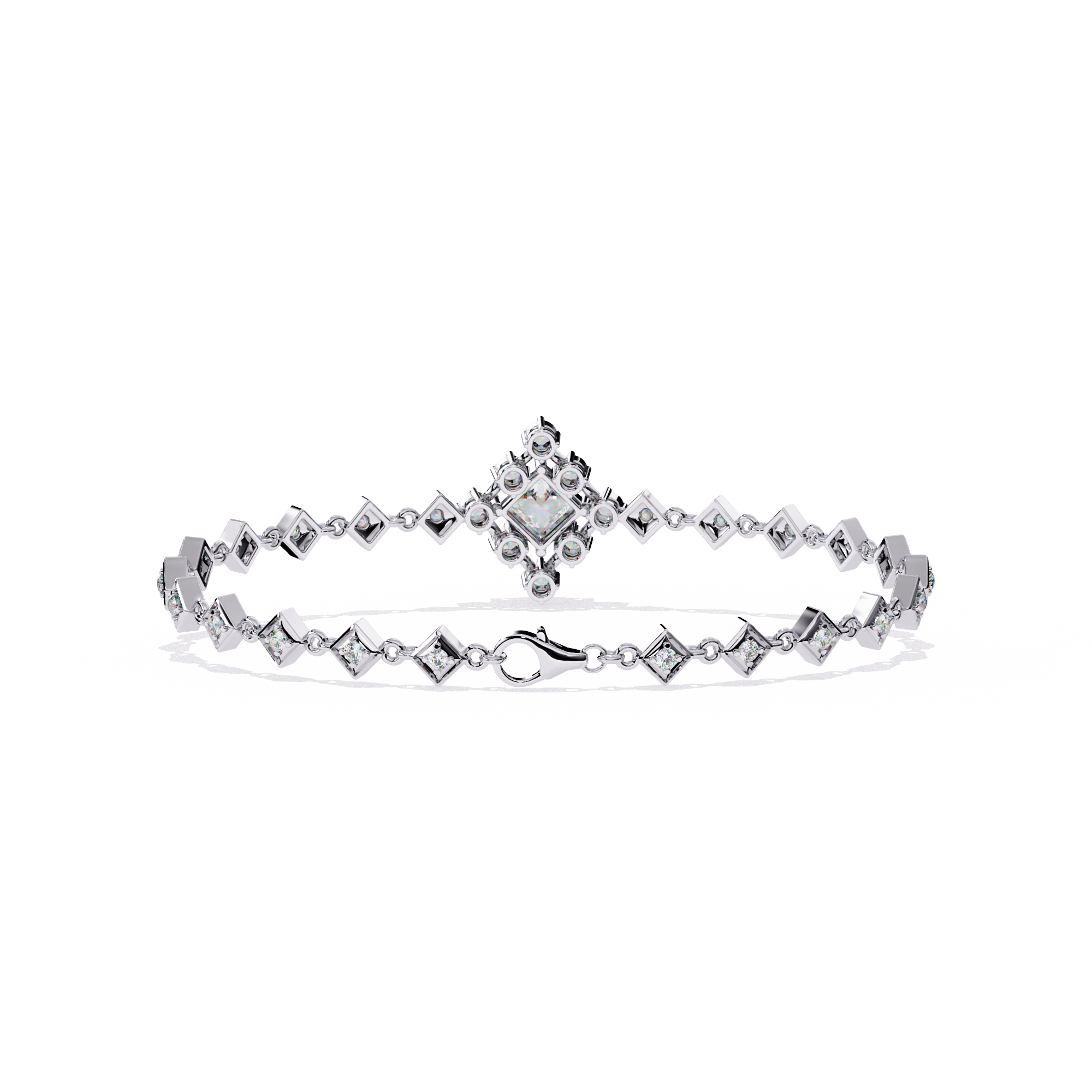 Delicate Diamond Chain Bracelet