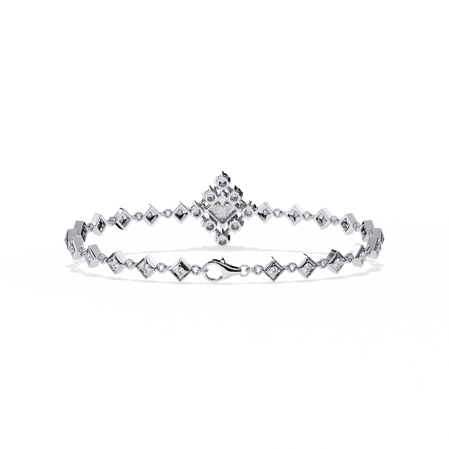 Delicate Diamond Chain Bracelet