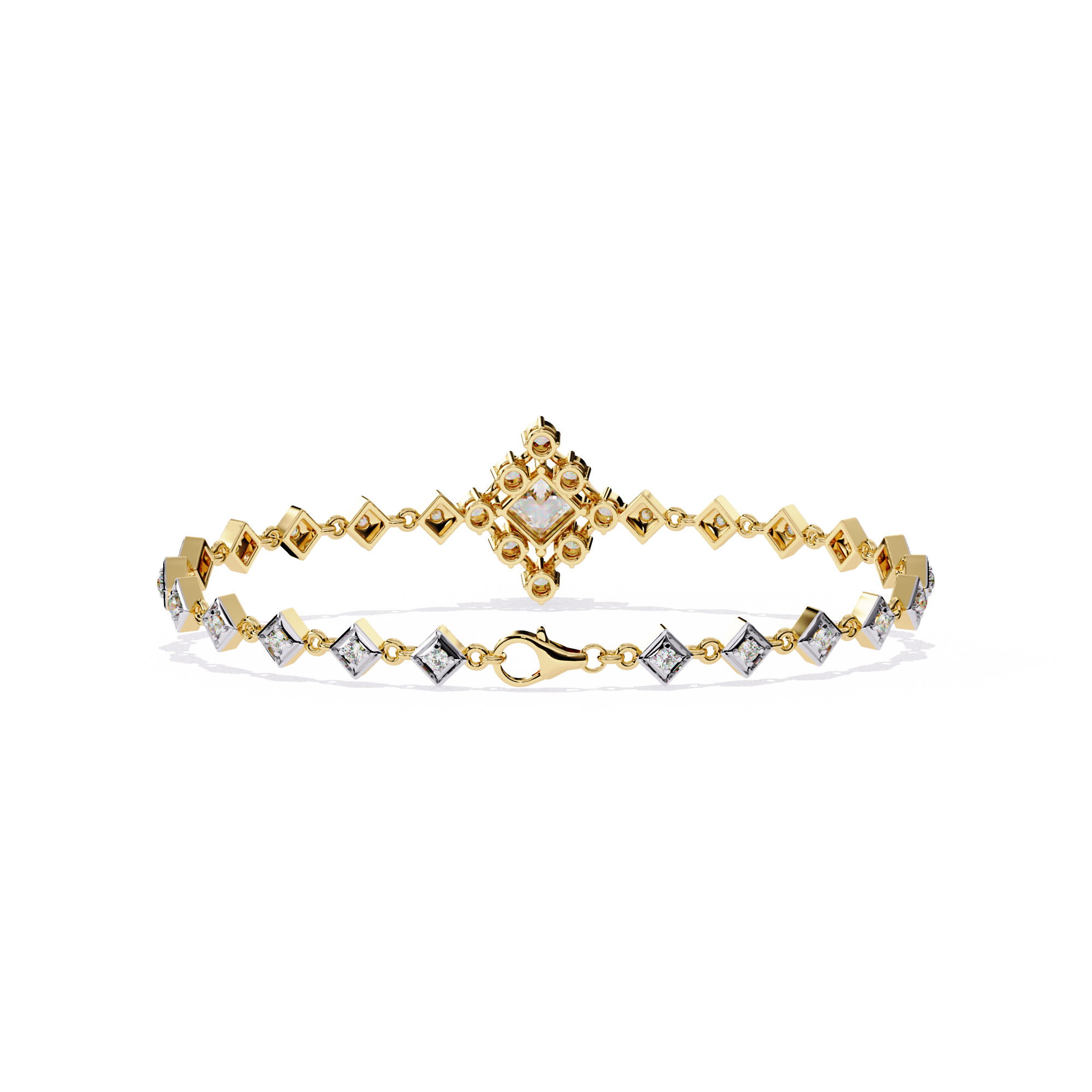 Delicate Diamond Chain Bracelet