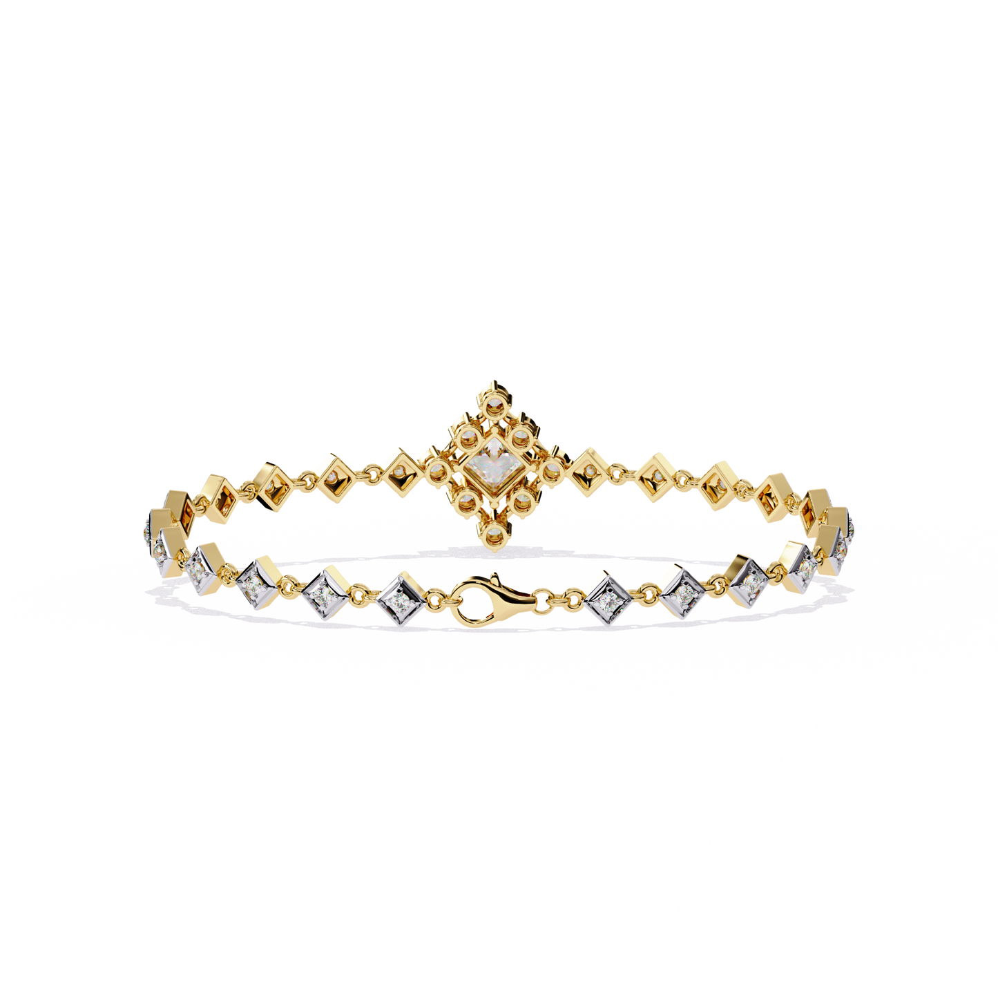 Delicate Diamond Chain Bracelet