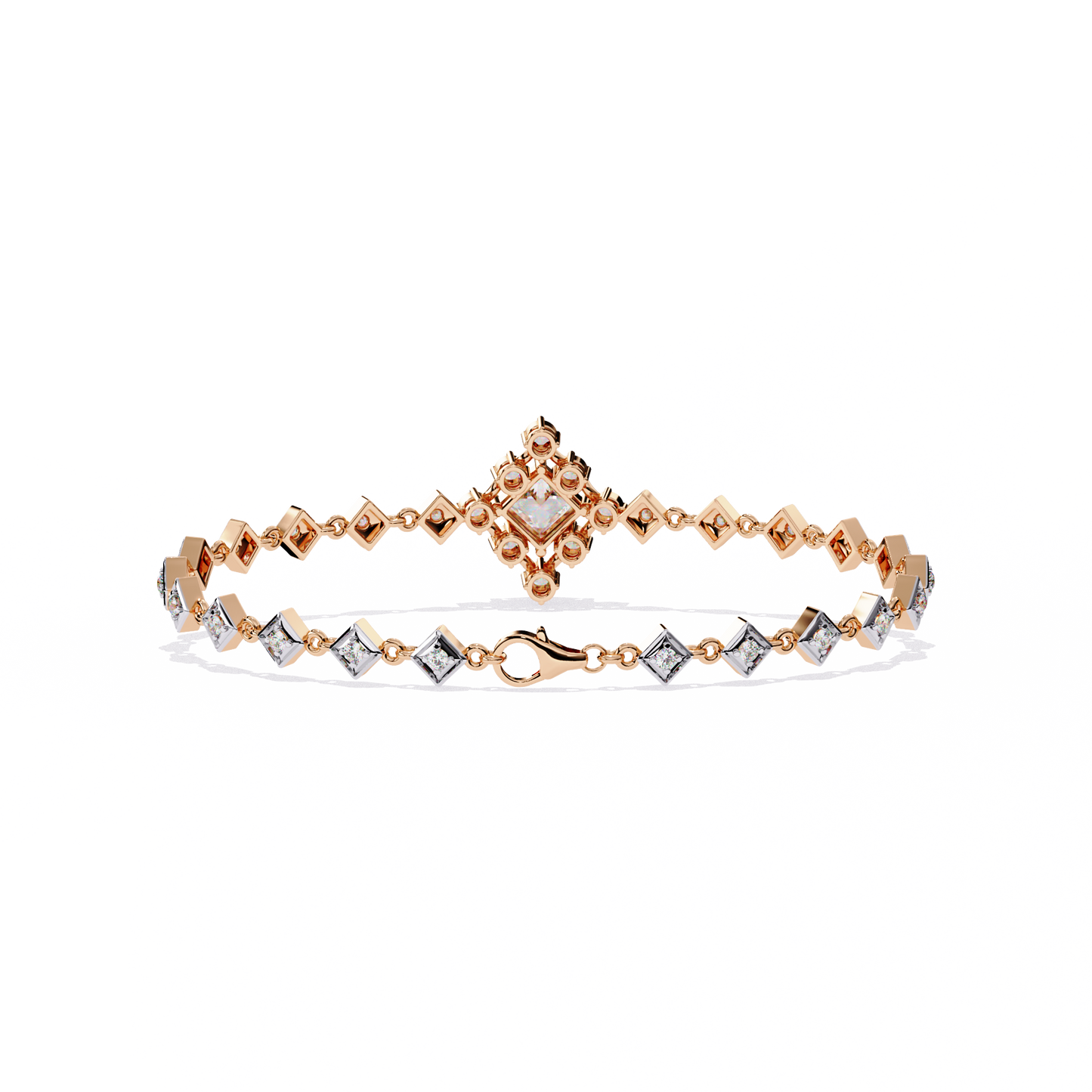 Delicate Diamond Chain Bracelet