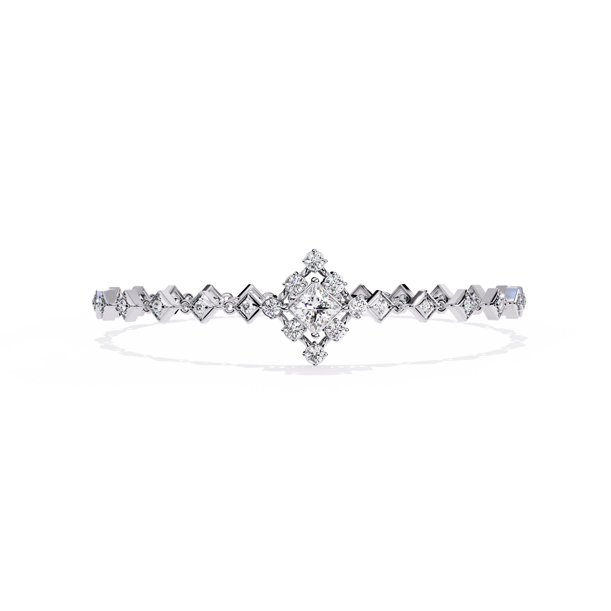 Delicate Diamond Chain Bracelet