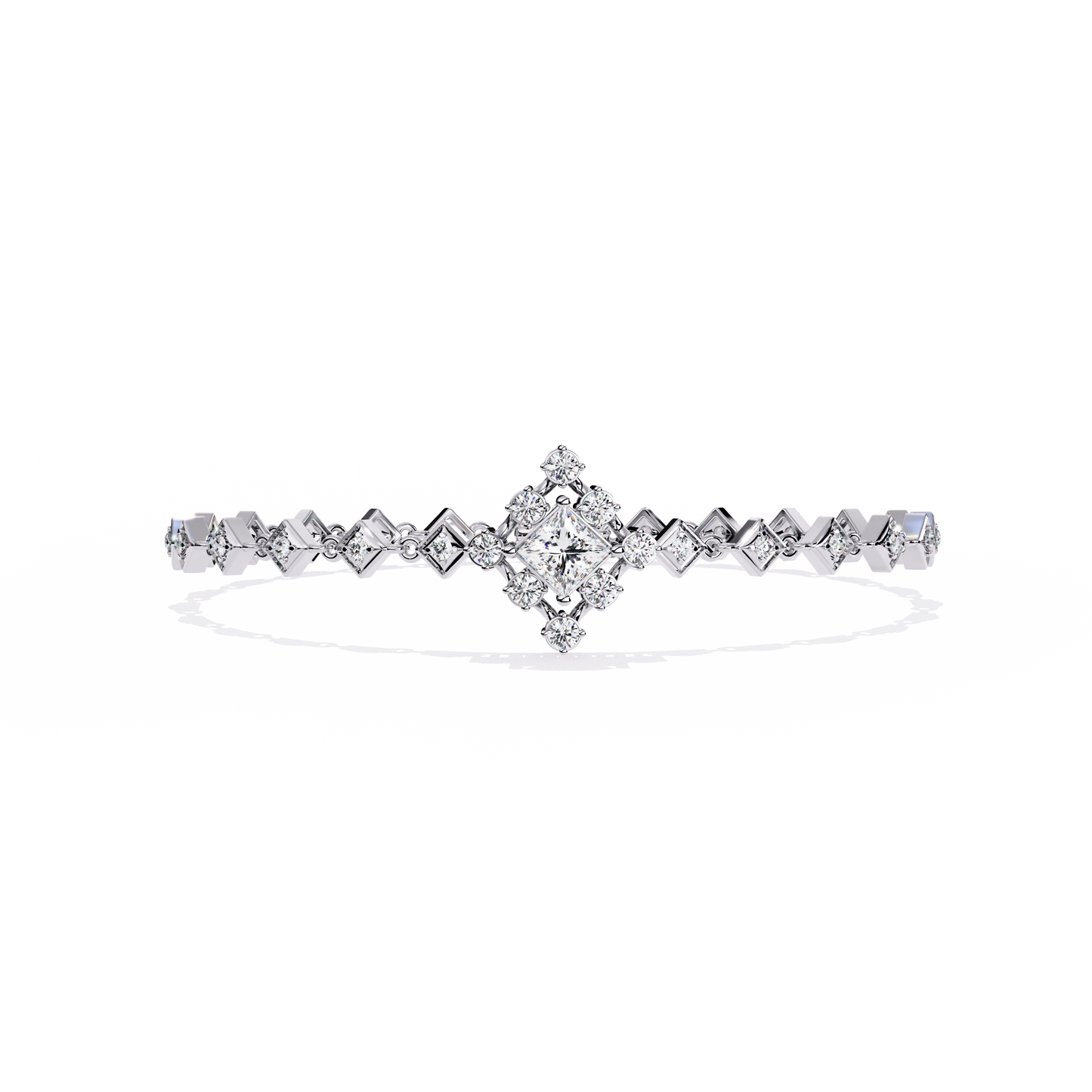 Delicate Diamond Chain Bracelet