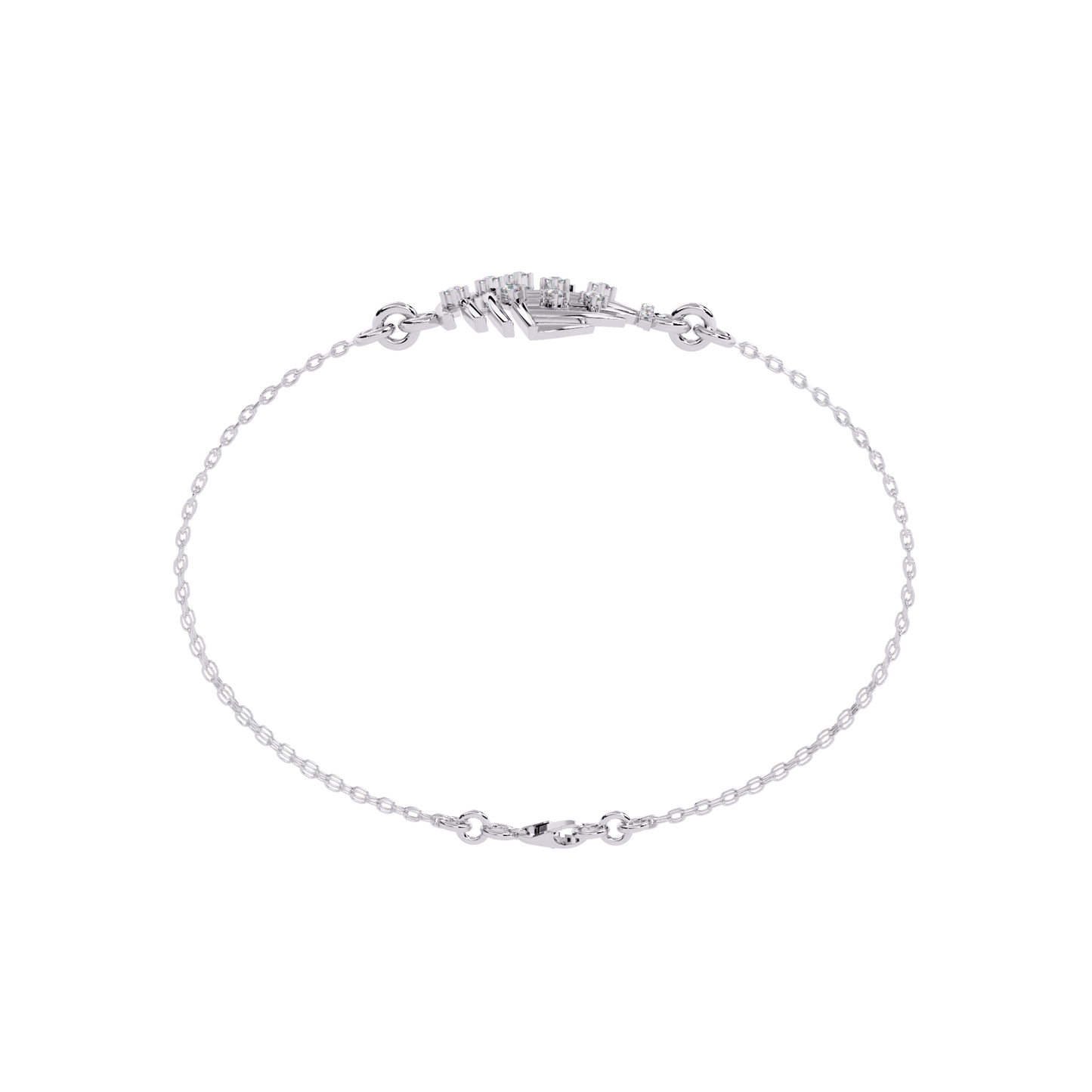 Lab Grown Diamond Petite Tennis Bracelet