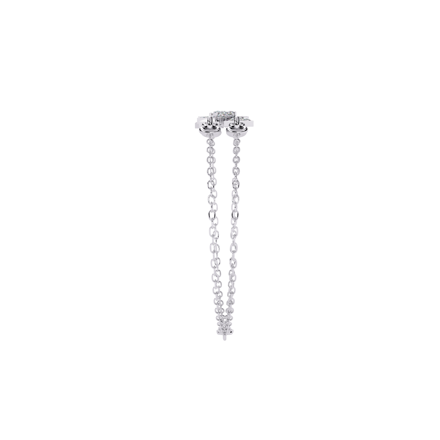 Buy Designer Triangle Diamond Chain Bracelet