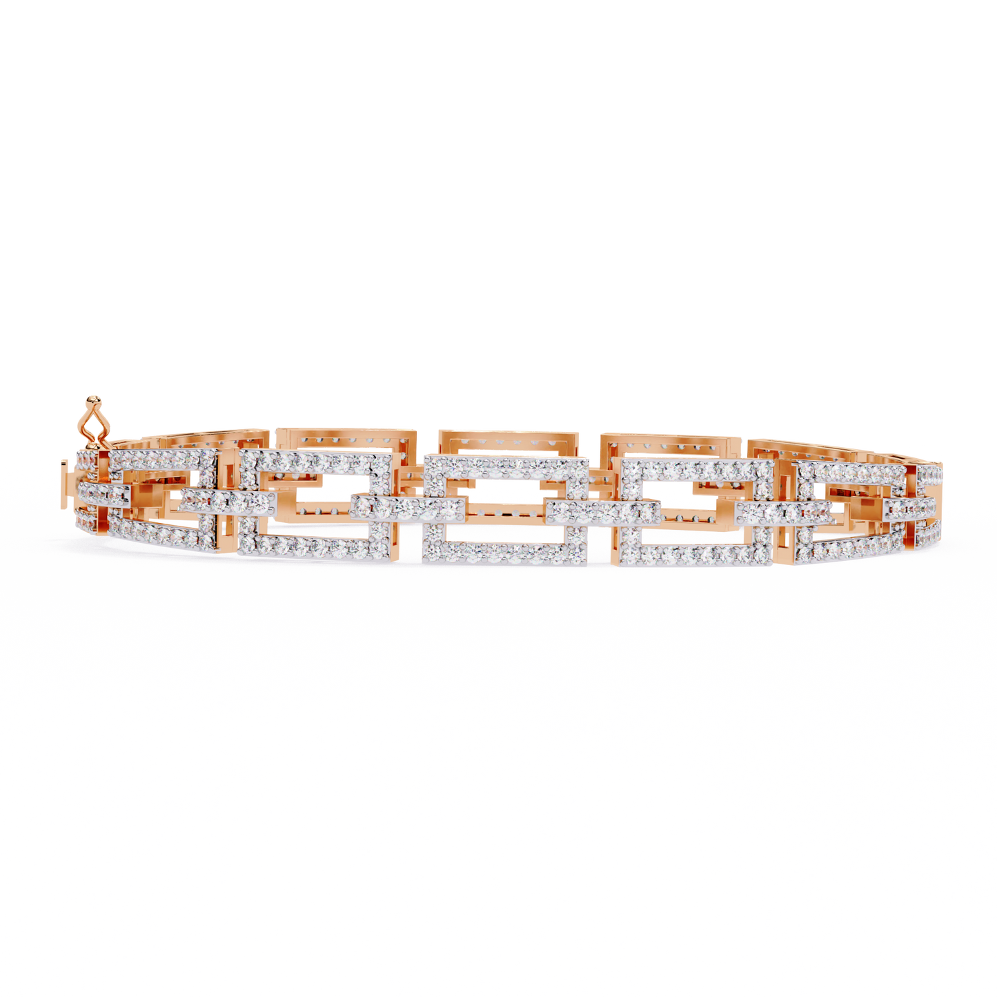 Synthetic Diamond Bracelet
