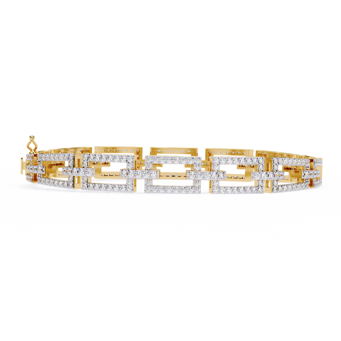 Synthetic Diamond Bracelet