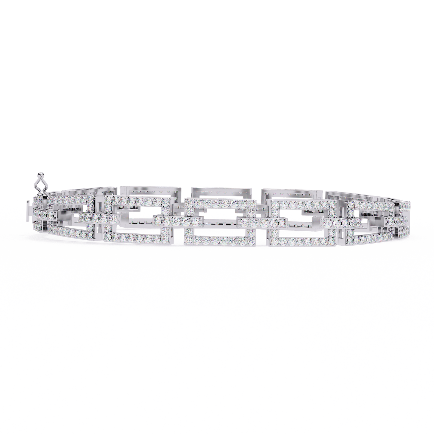 Synthetic Diamond Bracelet