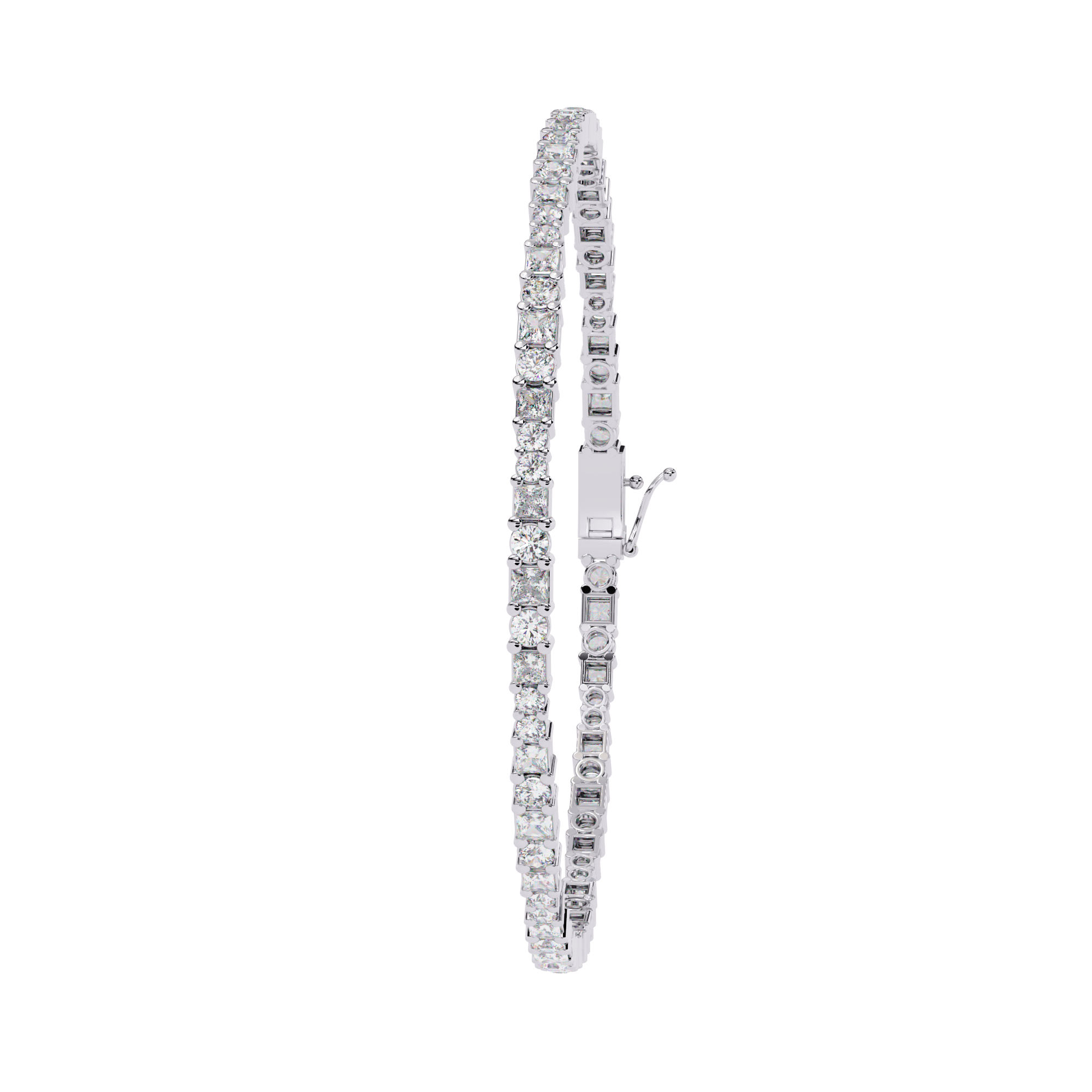 Glimmerine Round Diamond Bracelet