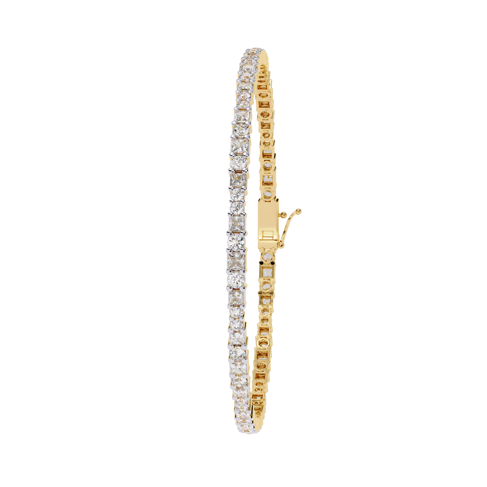 Glimmerine Round Diamond Bracelet
