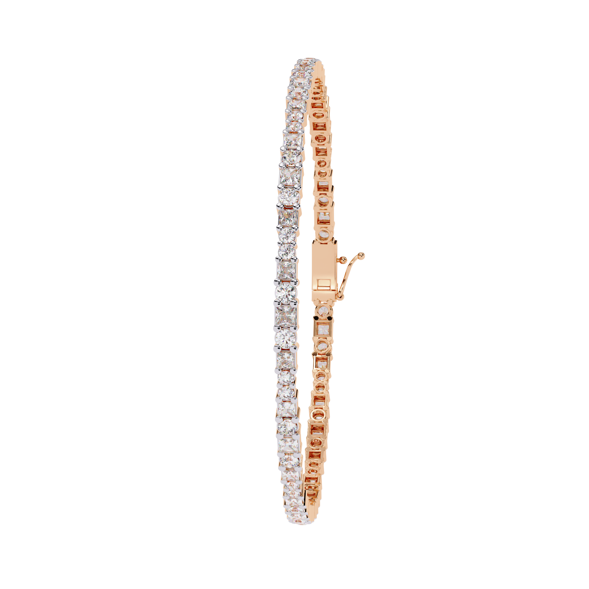 Glimmerine Round Diamond Bracelet