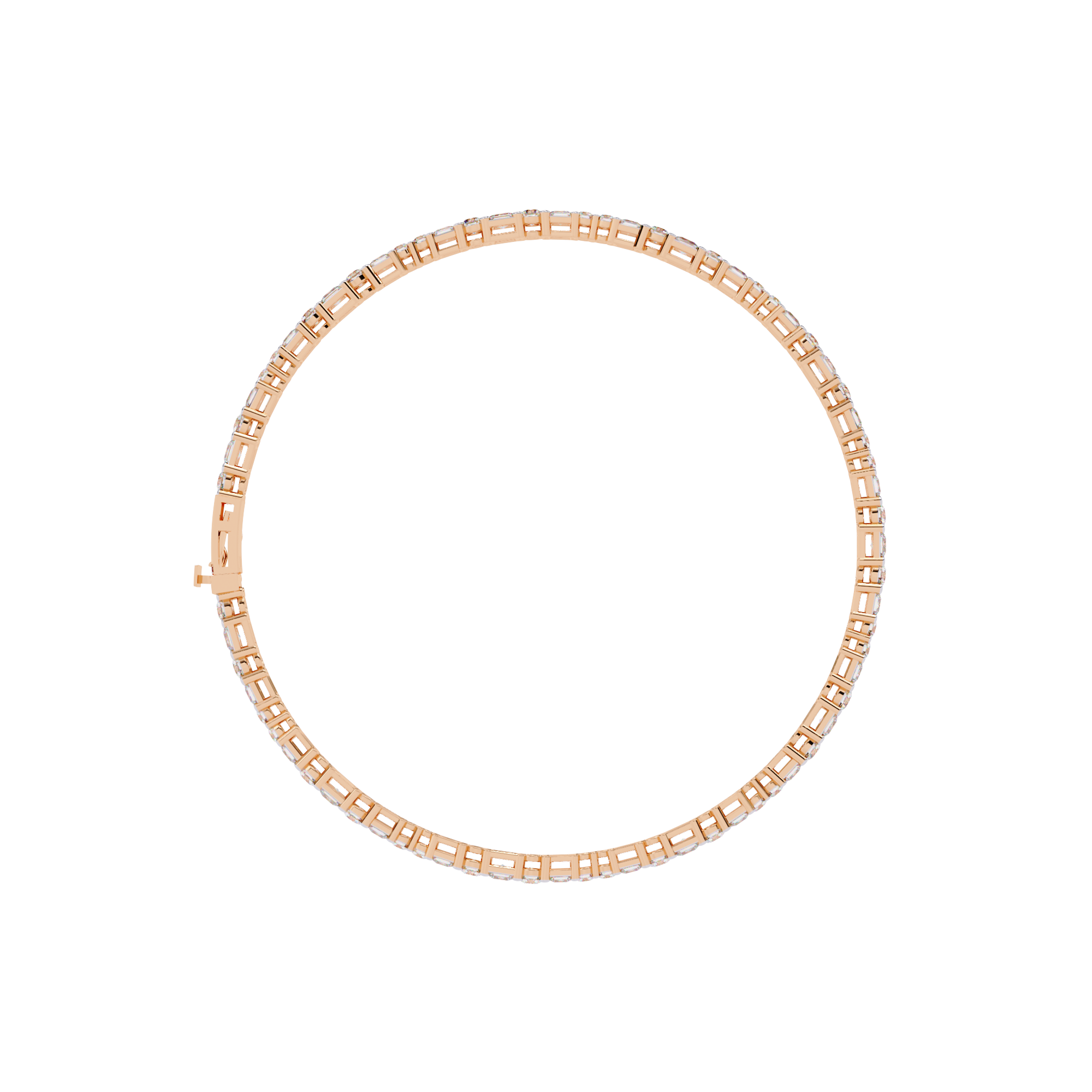 Glimmerine Round Diamond Bracelet