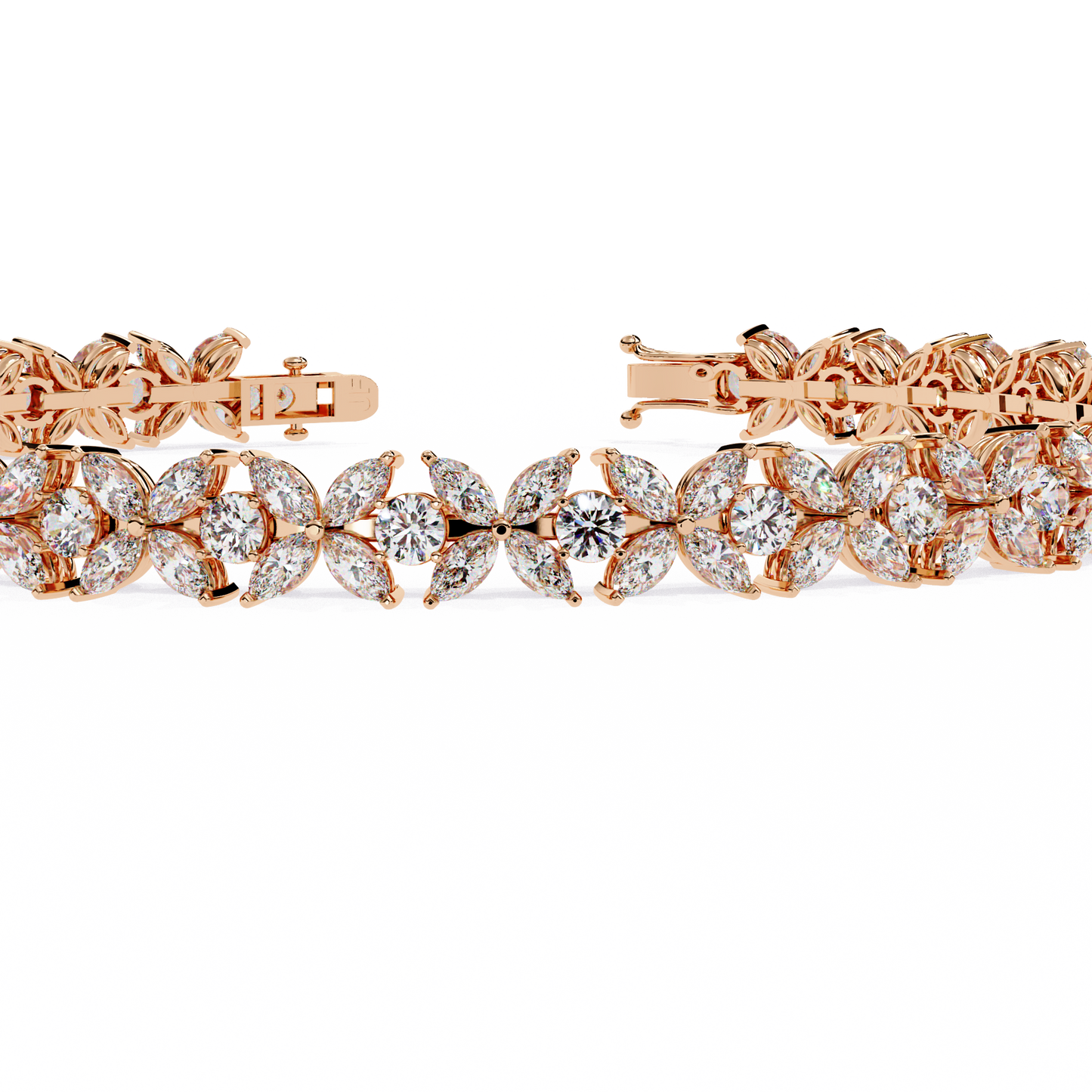 Alyssa Marquise Tennis Bracelet