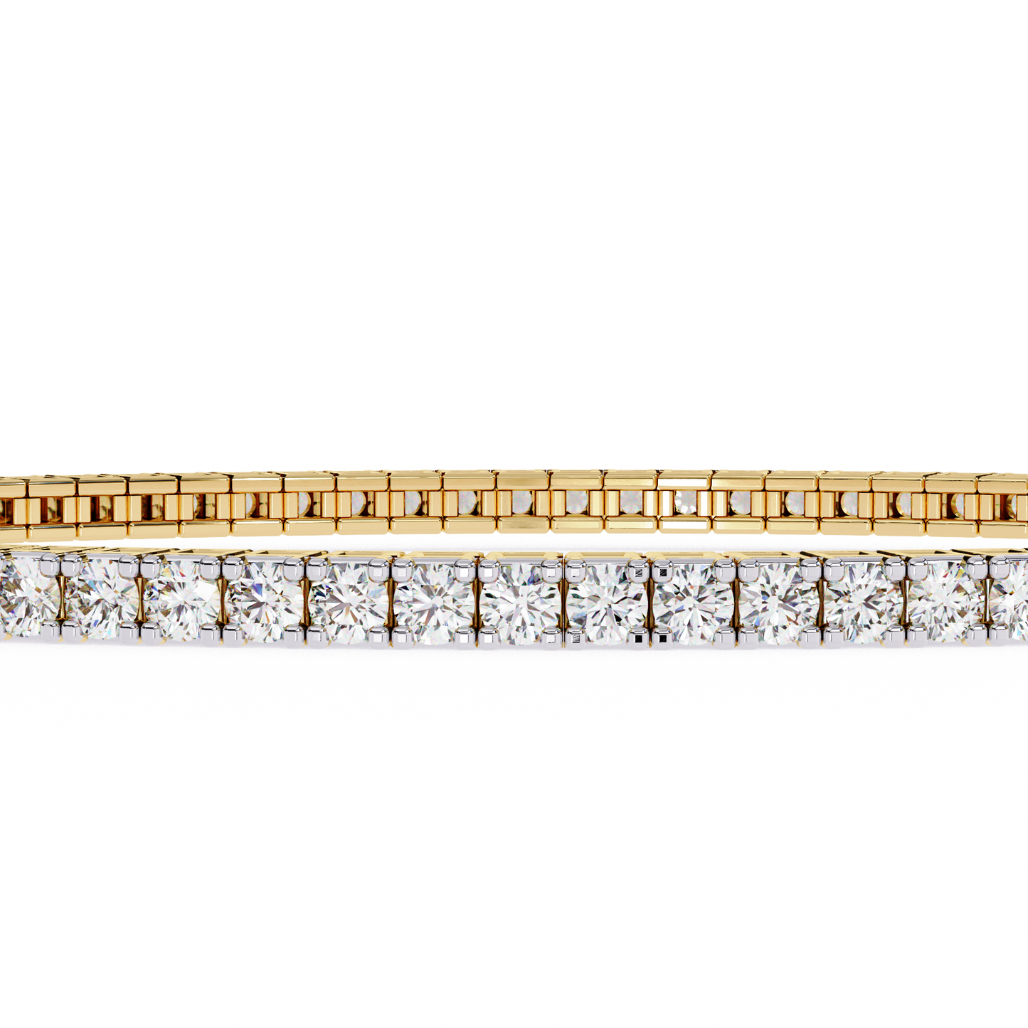 Dainty Lab Grown Diamond Tennis Bracelet