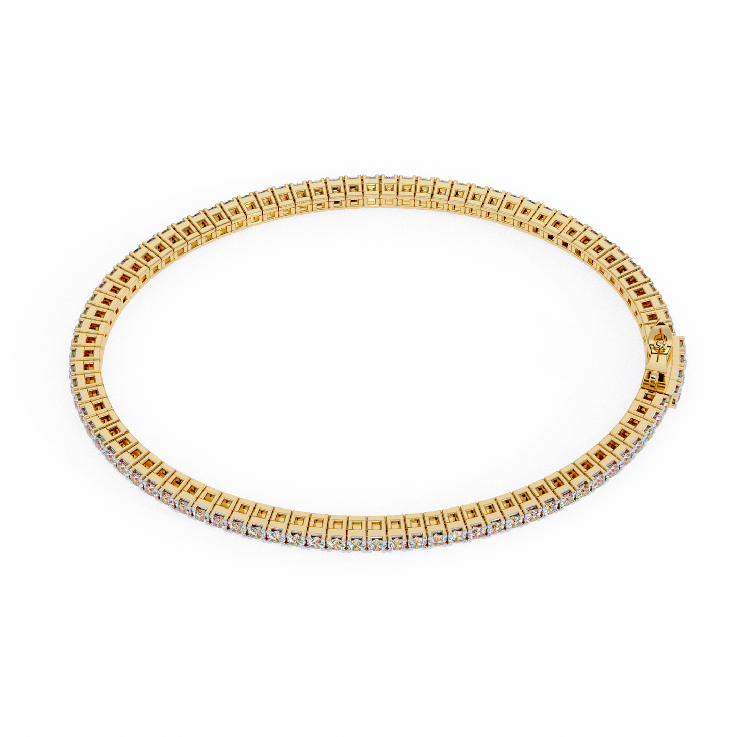 Dainty Lab Grown Diamond Tennis Bracelet