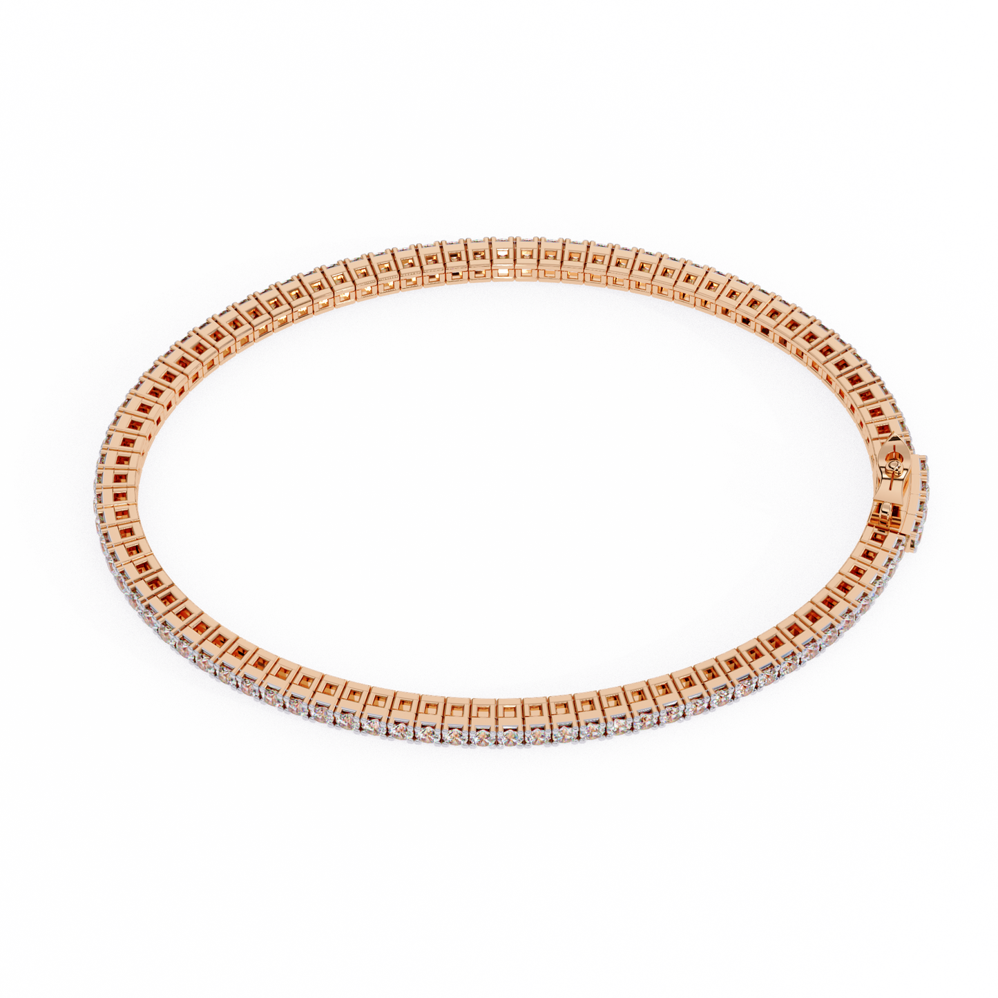 Dainty Lab Grown Diamond Tennis Bracelet