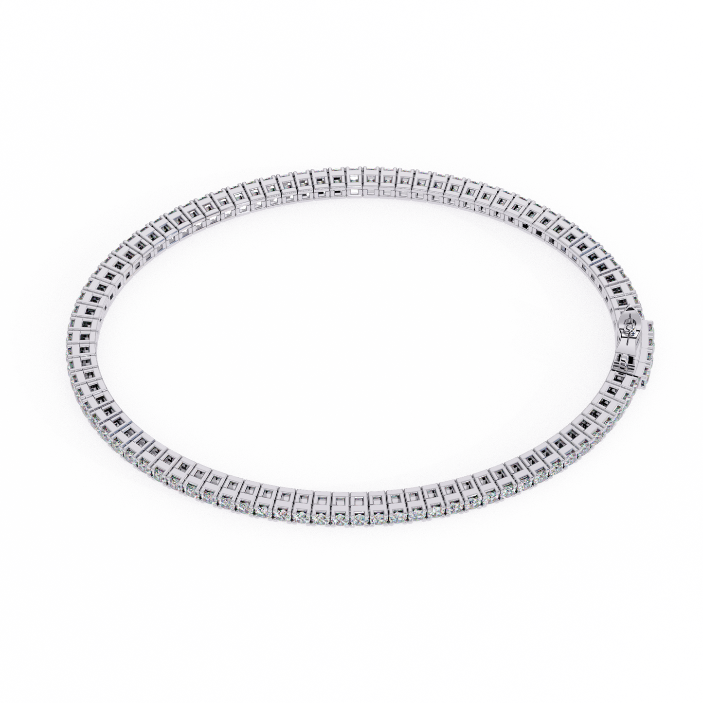 Dainty Lab Grown Diamond Tennis Bracelet