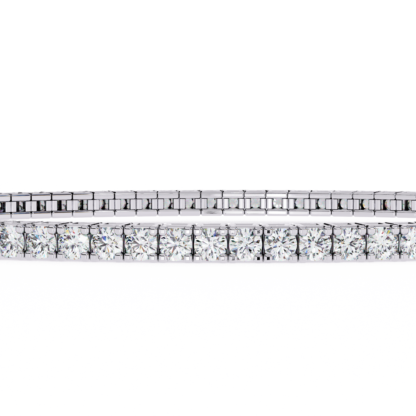 Dainty Lab Grown Diamond Tennis Bracelet