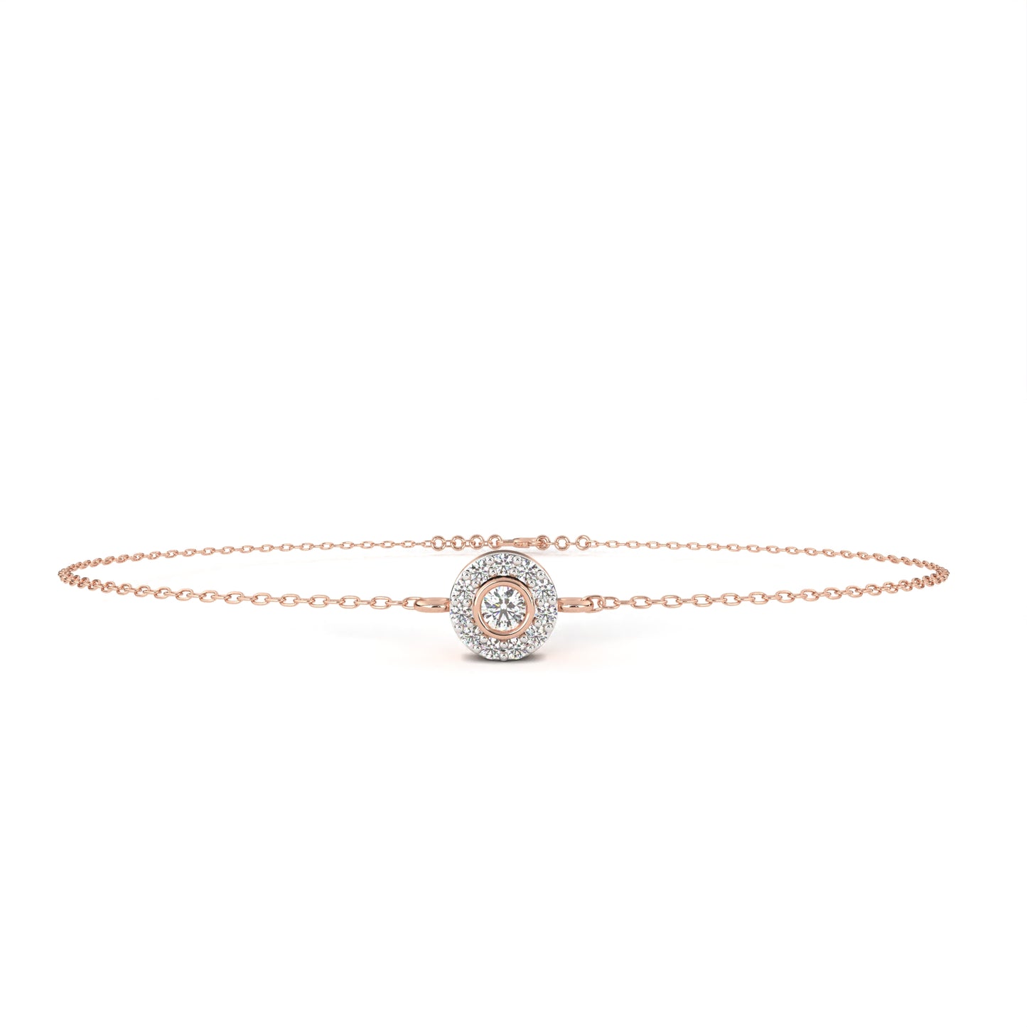Centre of attention Lab Grown diamond bracelet