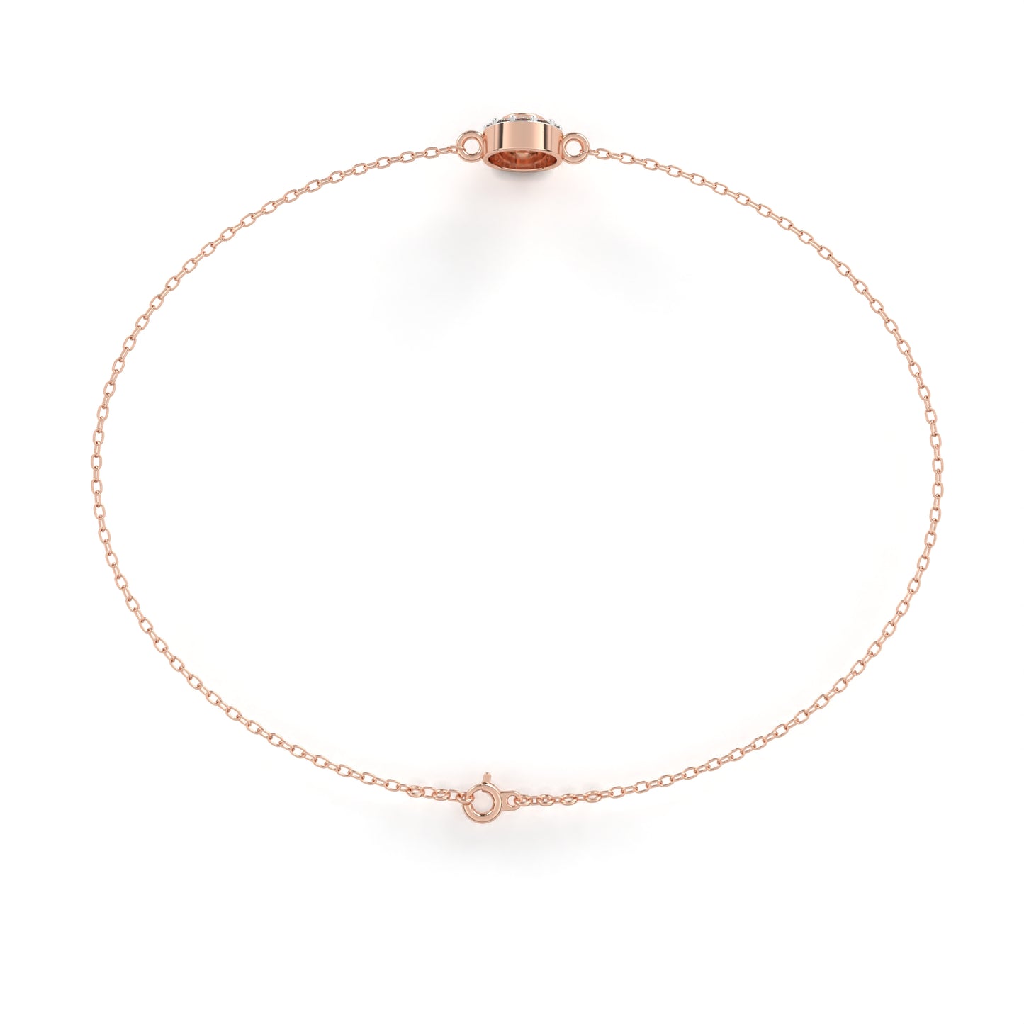 Centre of attention Lab Grown diamond bracelet