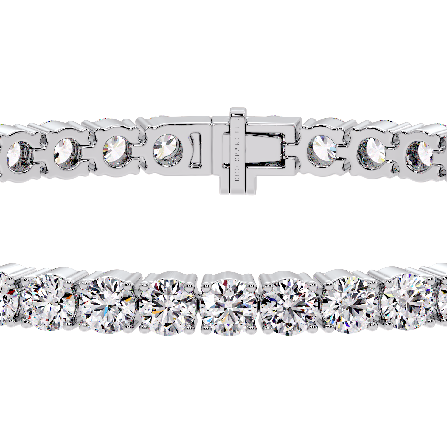 0.10 POINTER ROUND DIAMOND BRACELET