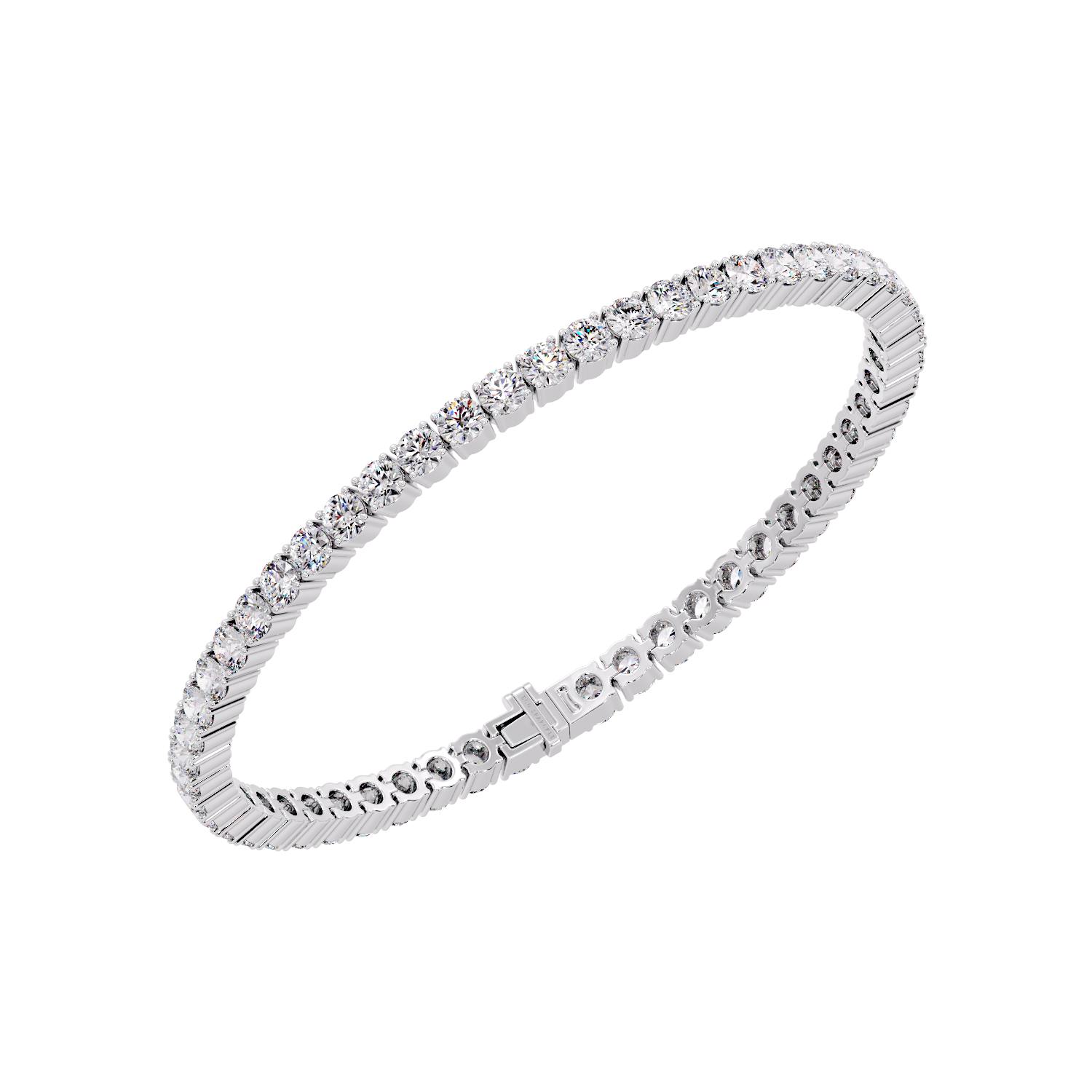 0.10 POINTER ROUND DIAMOND BRACELET