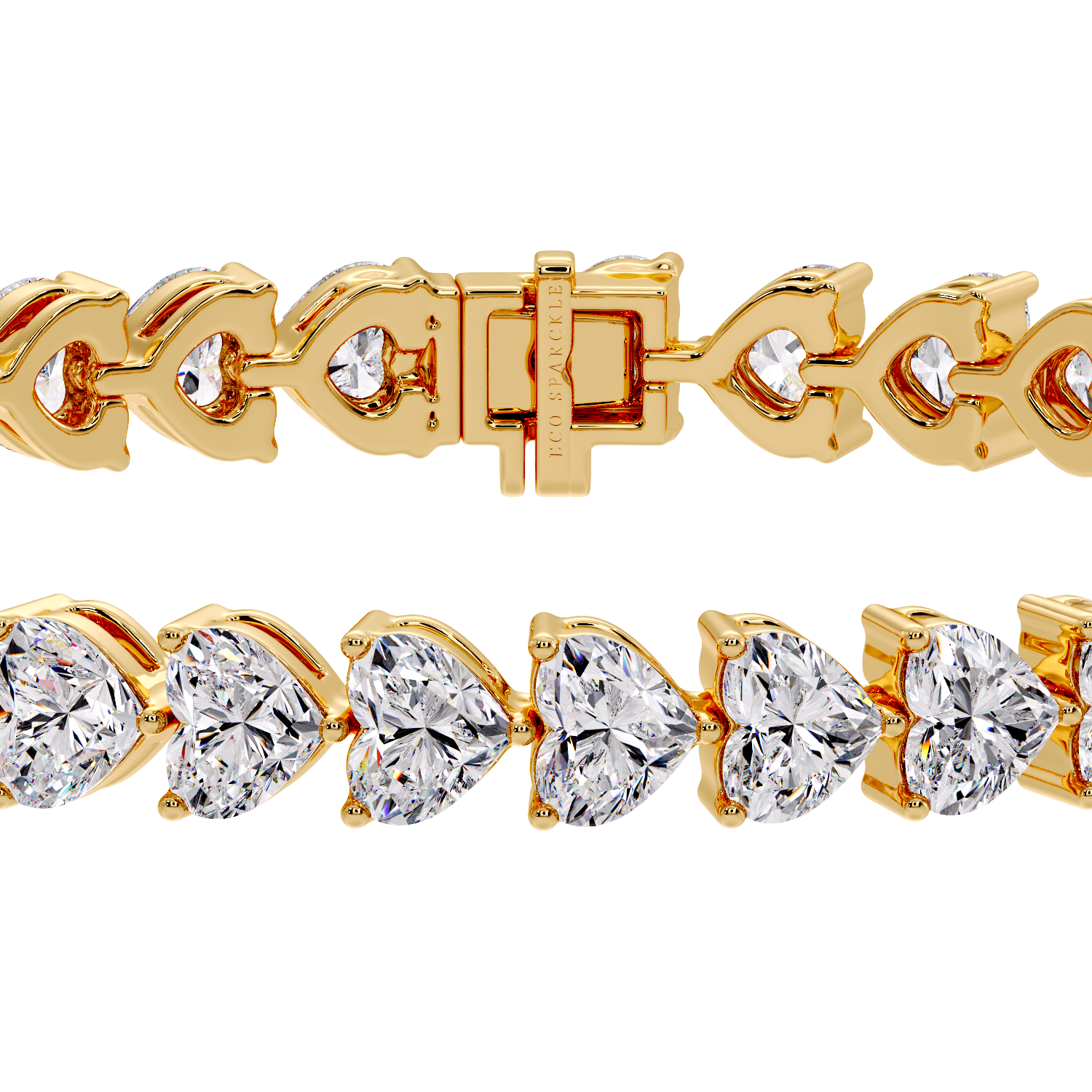 HEART TENNIS BRACELET