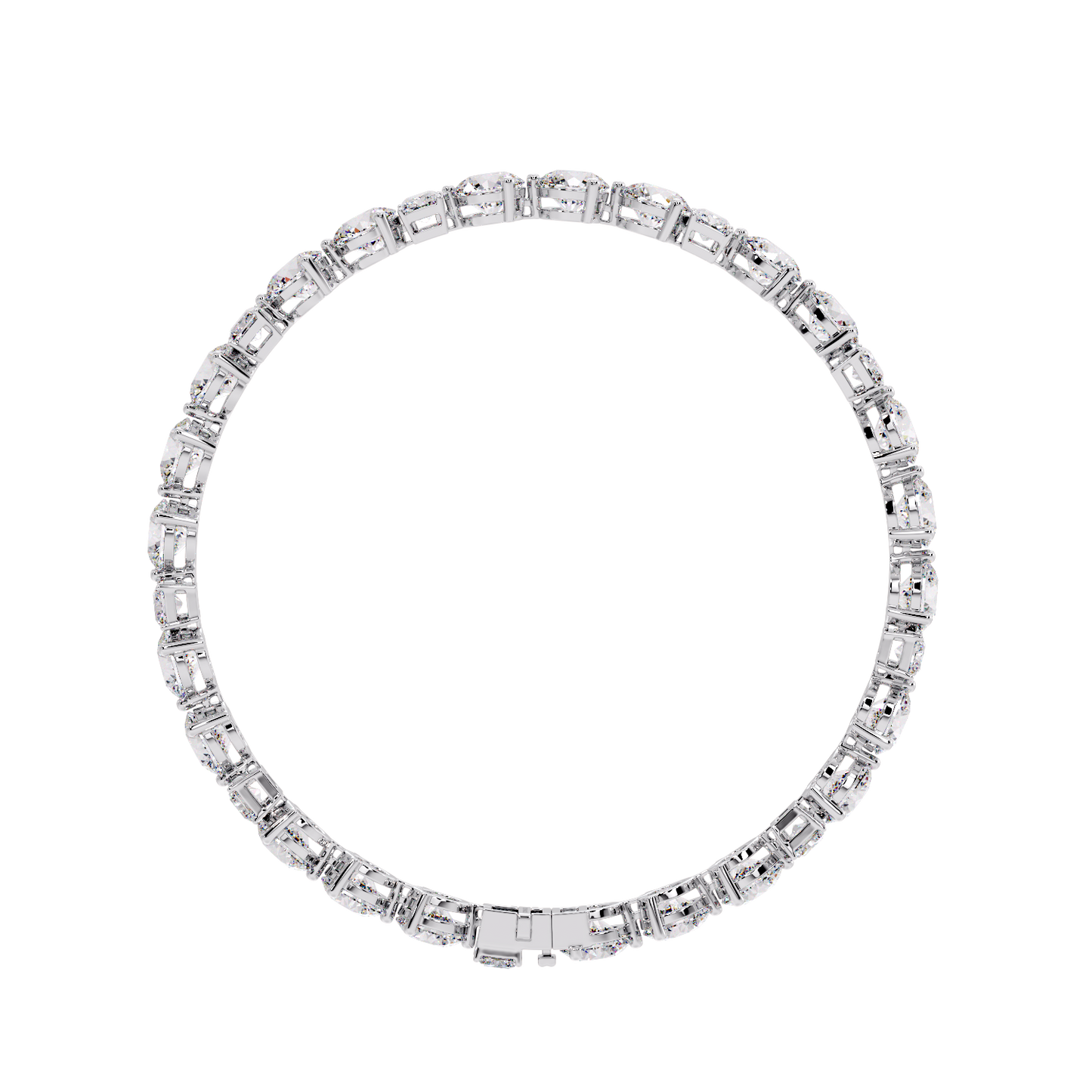 ROUND & EMERALD BRACELET