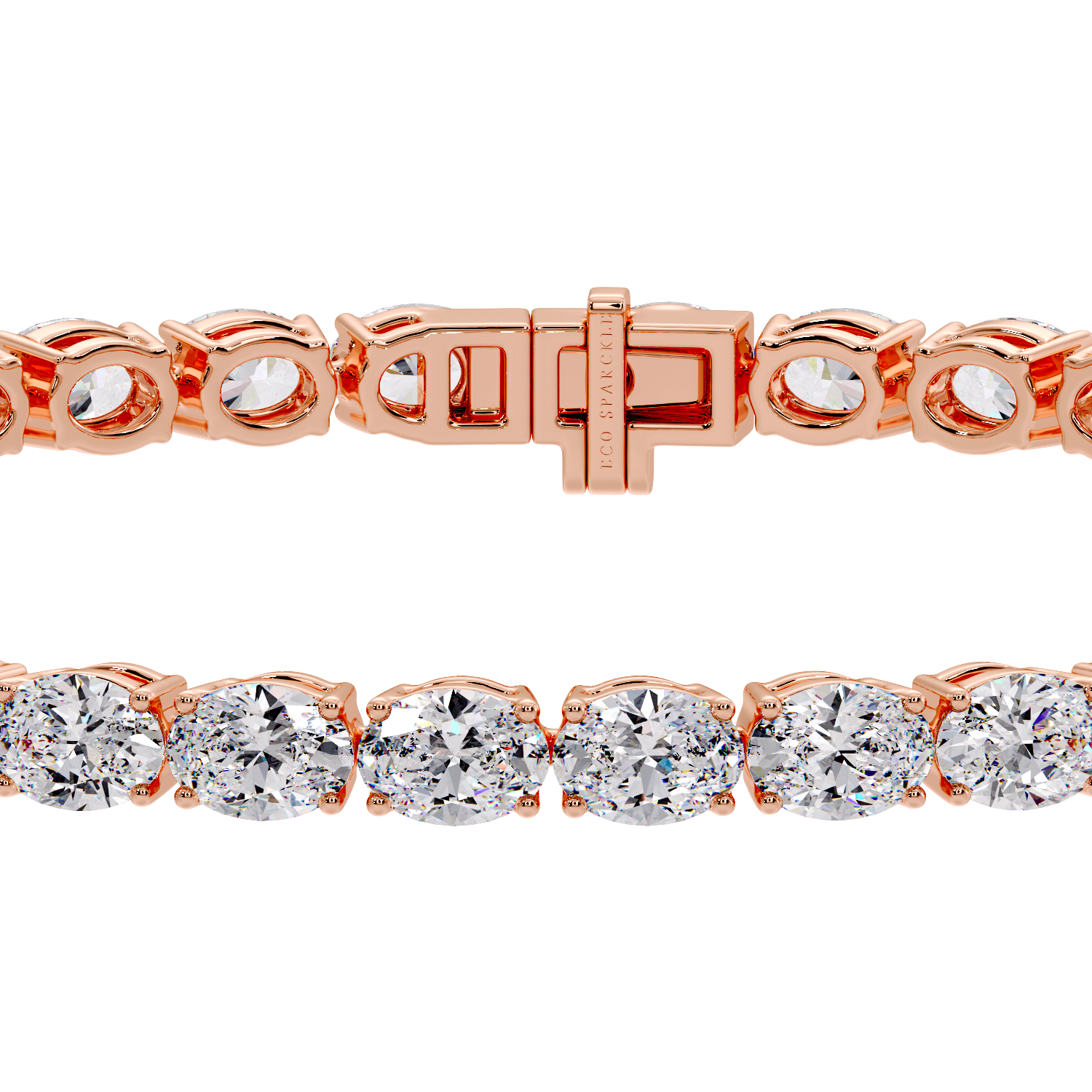 straight oval bracelet