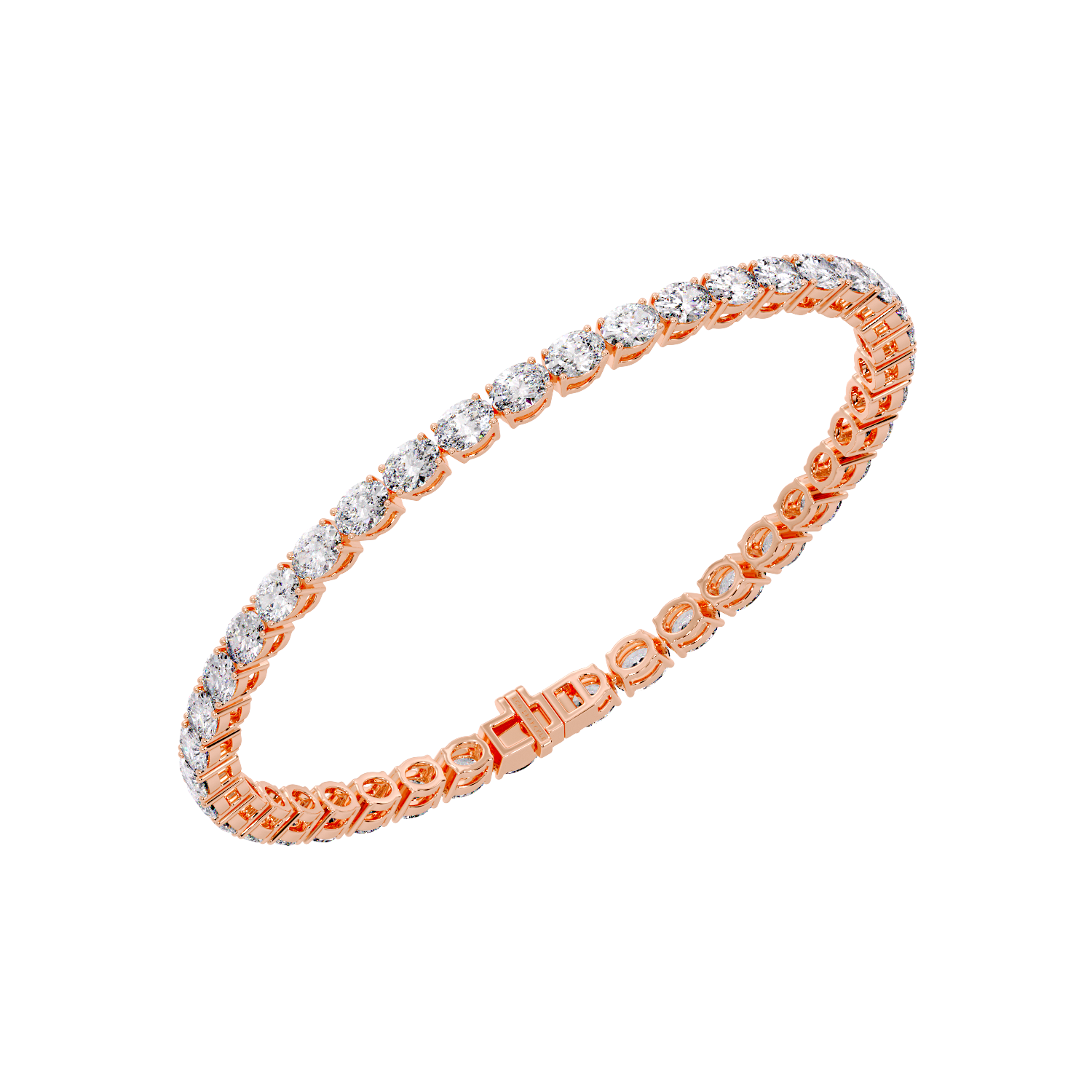 straight oval bracelet