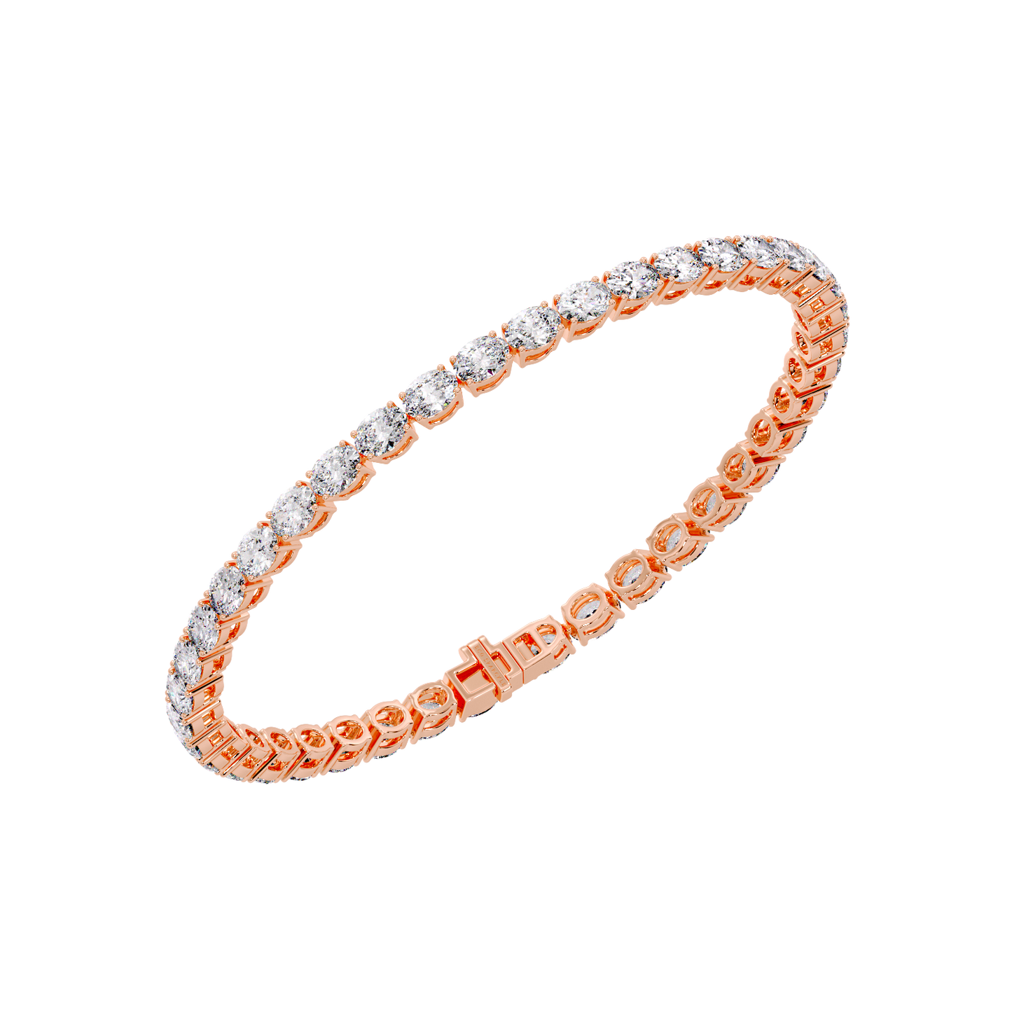 straight oval bracelet