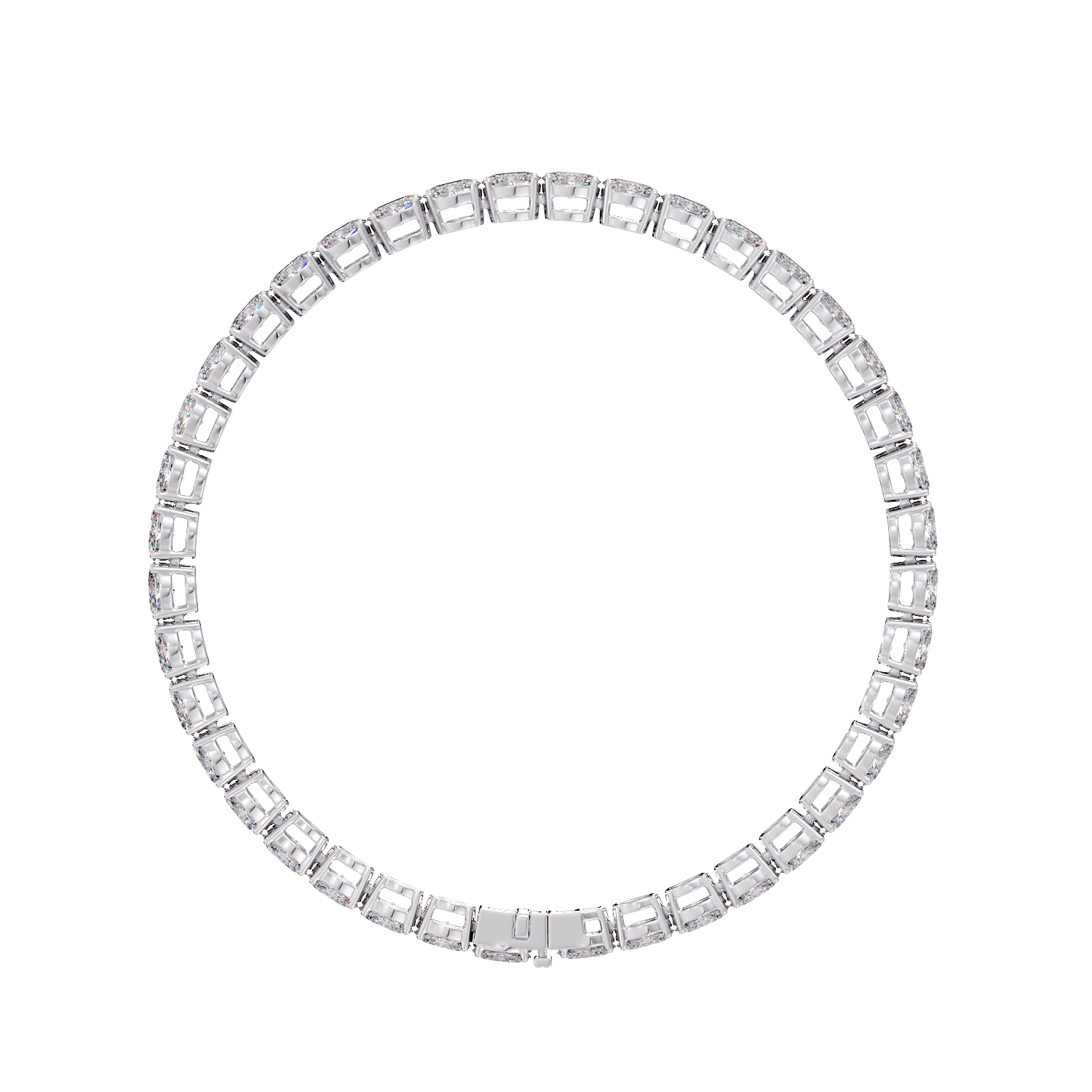 straight oval bracelet