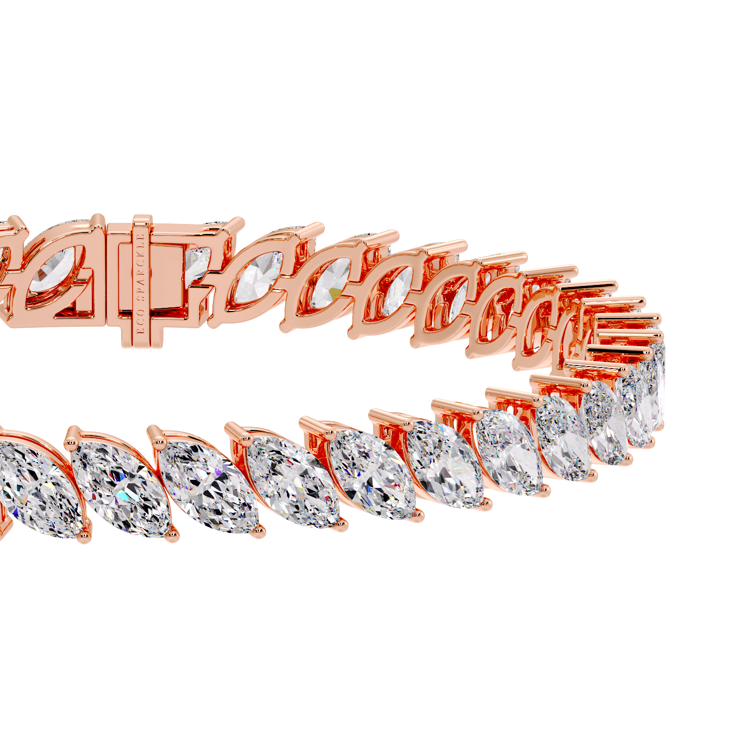 MARQUISE CROSS TENNIS BRACELET