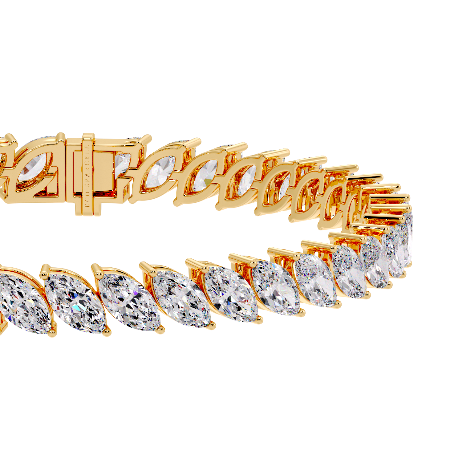 MARQUISE CROSS TENNIS BRACELET
