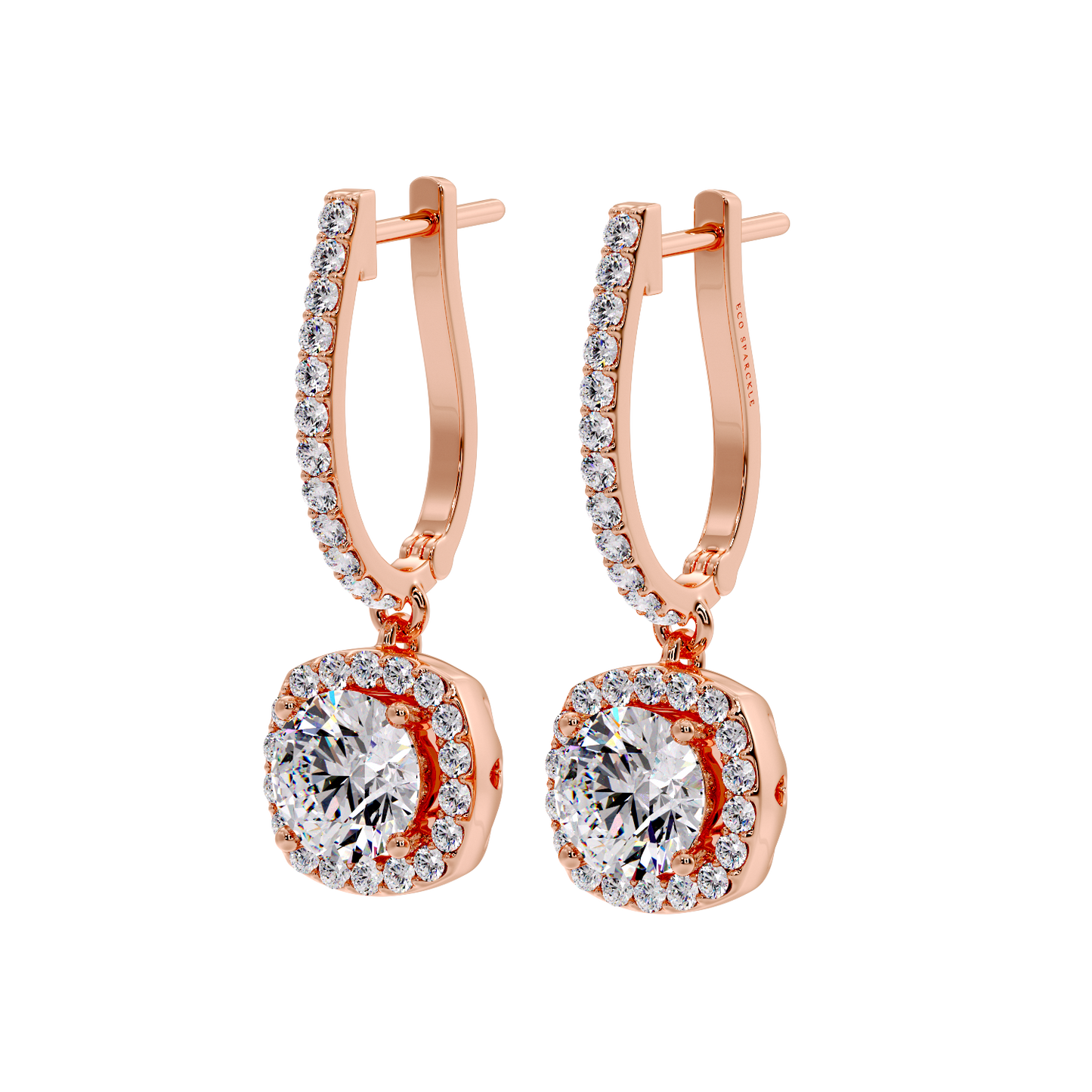ROUND DIAMOND HALO BALI