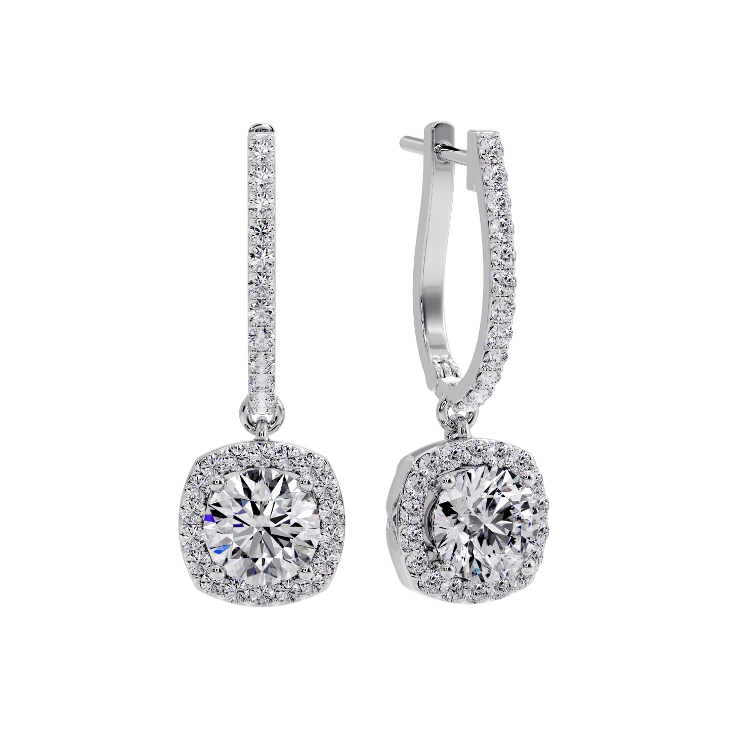 ROUND DIAMOND HALO BALI