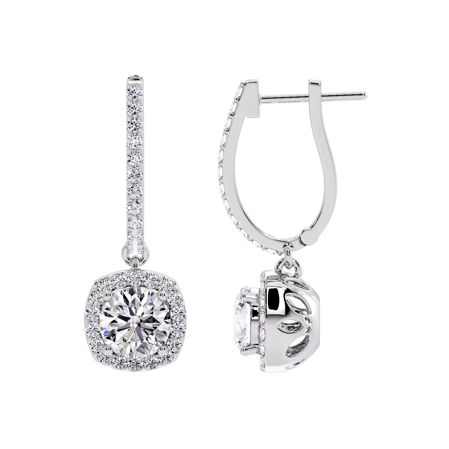 ROUND DIAMOND HALO BALI