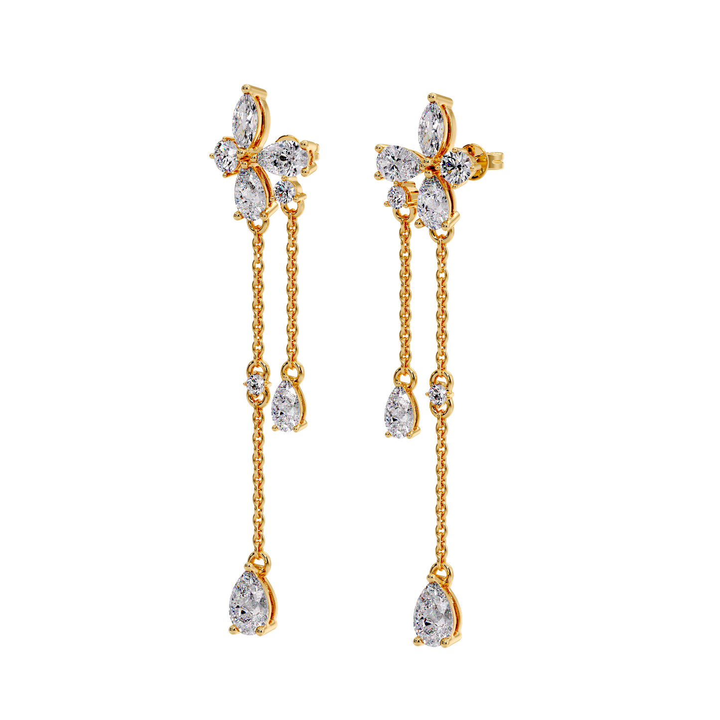 PEAR DROPS EARRING