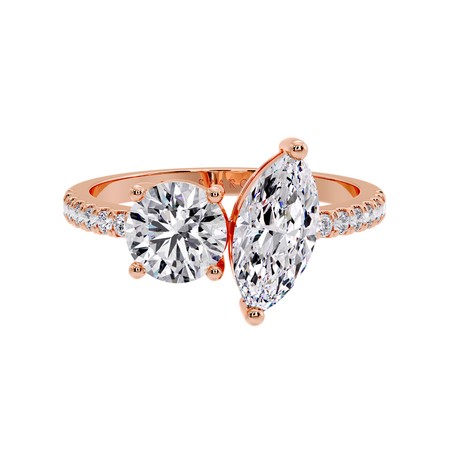 ROUND & MARQUISE RING