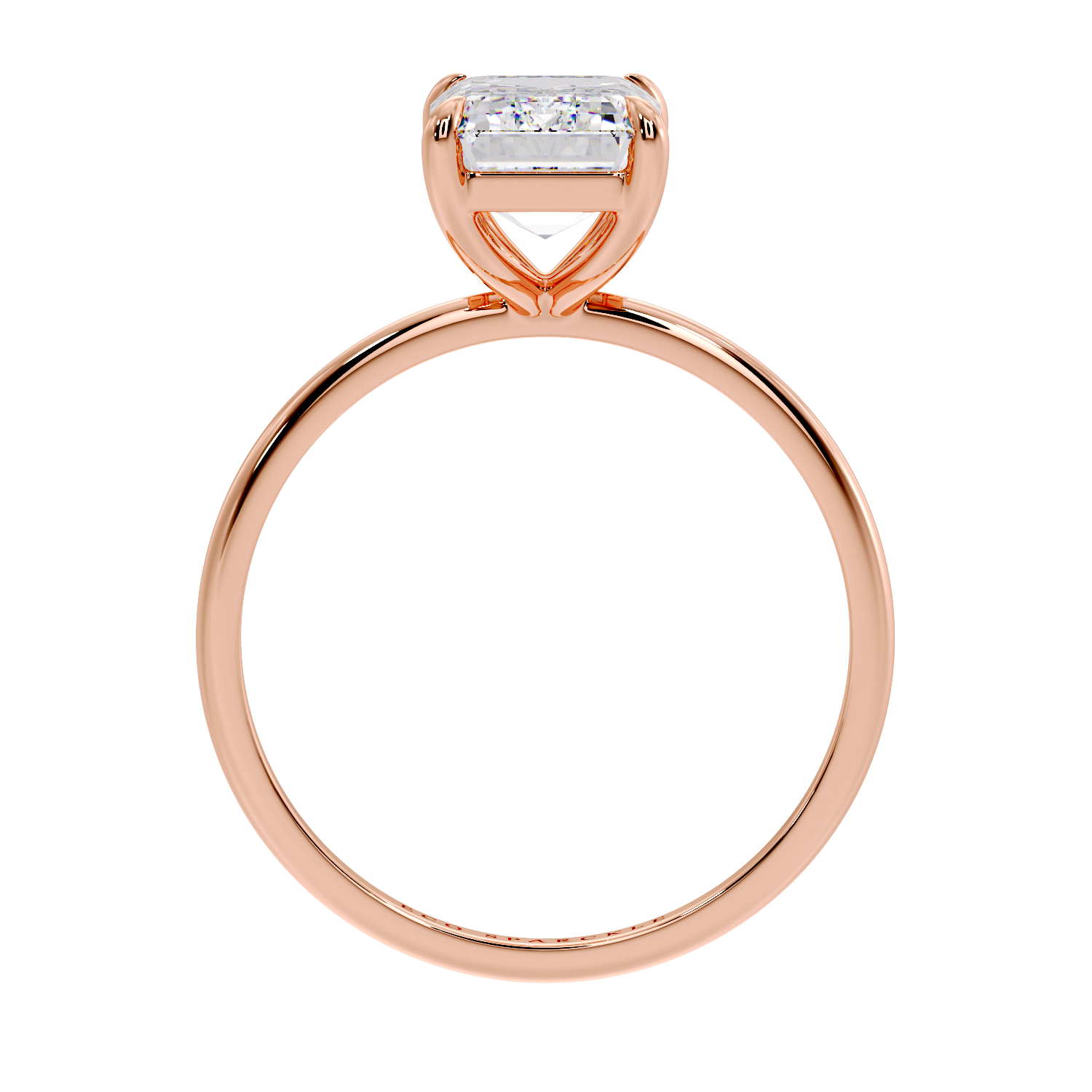 EMERALD SOLITAIRE RING