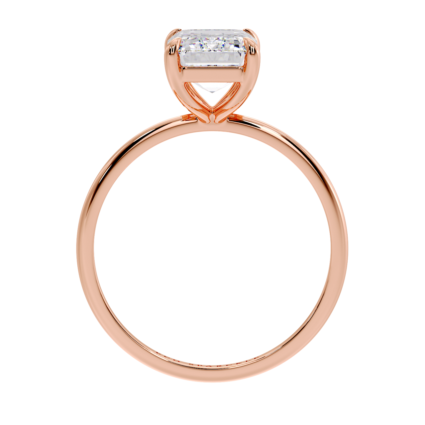 EMERALD SOLITAIRE RING