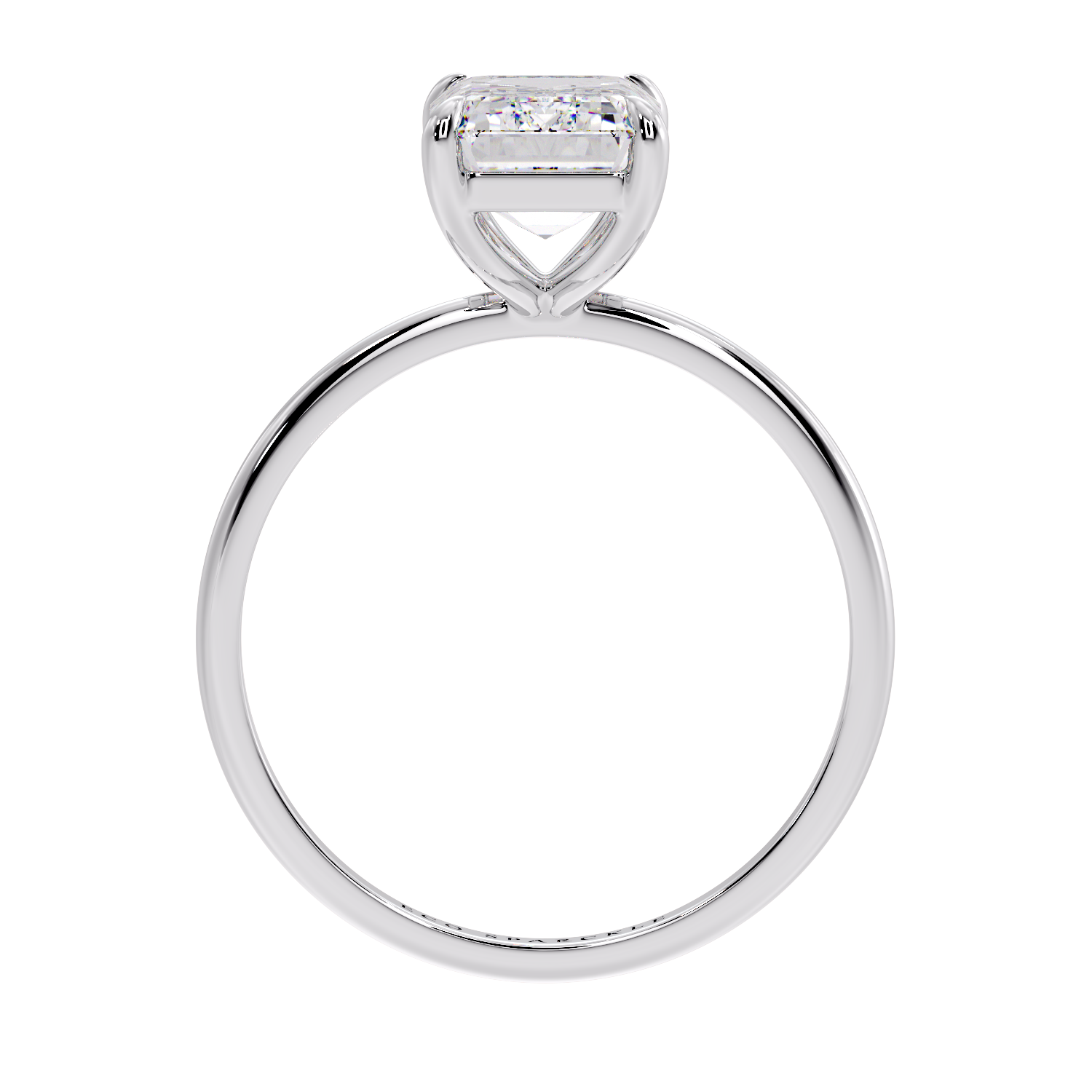 EMERALD SOLITAIRE RING