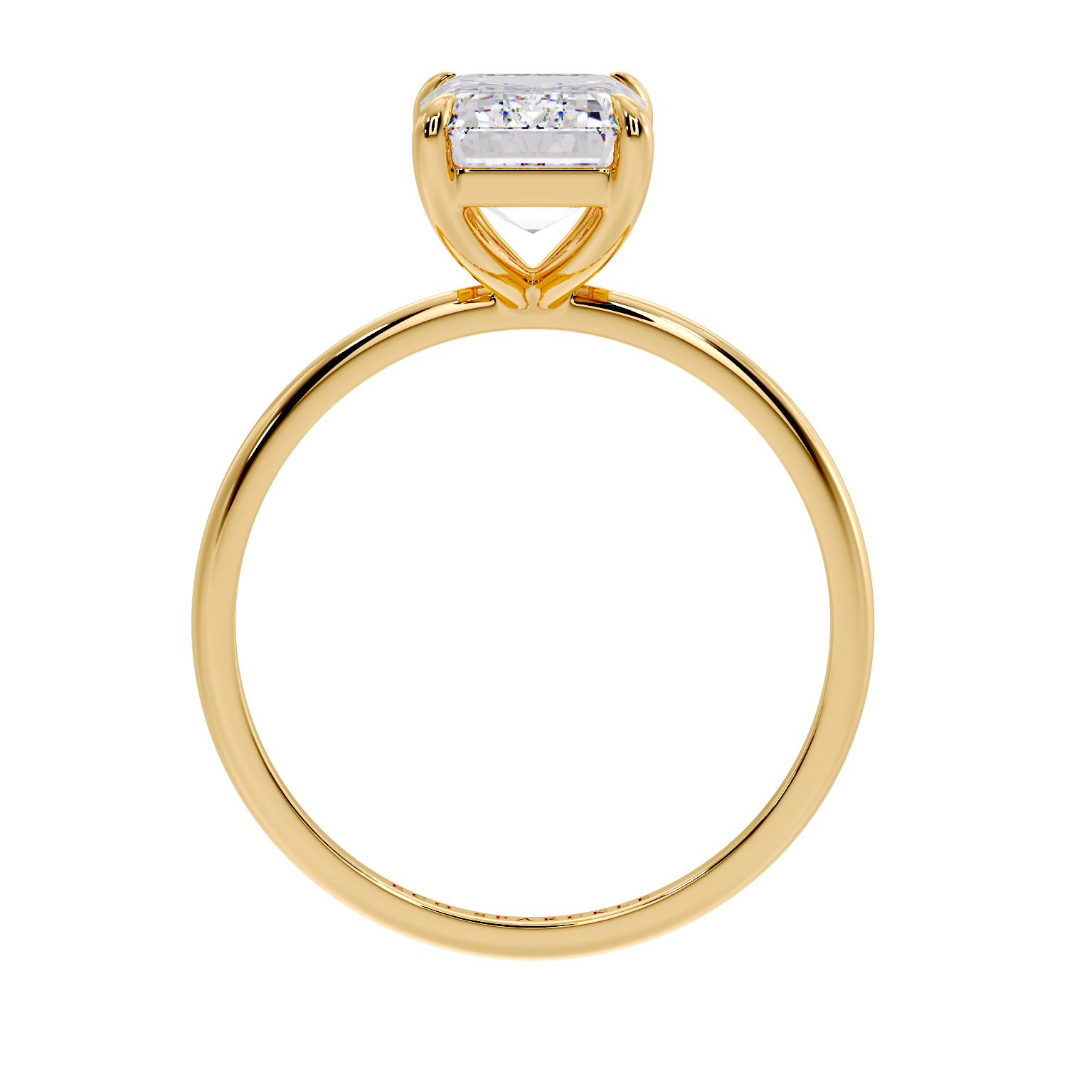 EMERALD SOLITAIRE RING